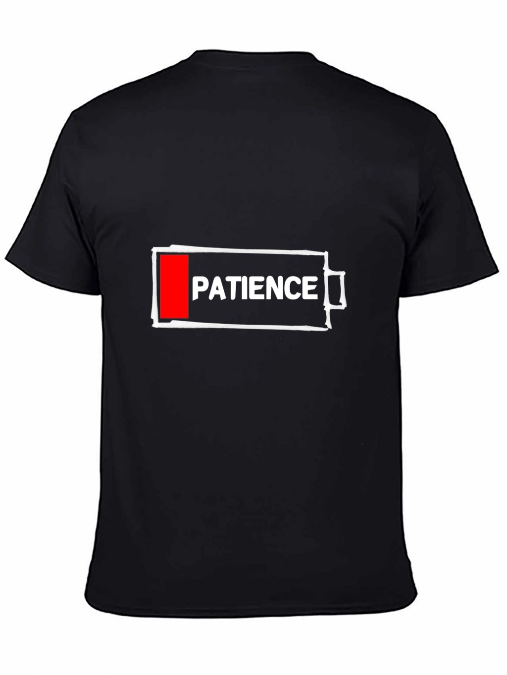 Low Patience Battery T-Shirt - Black