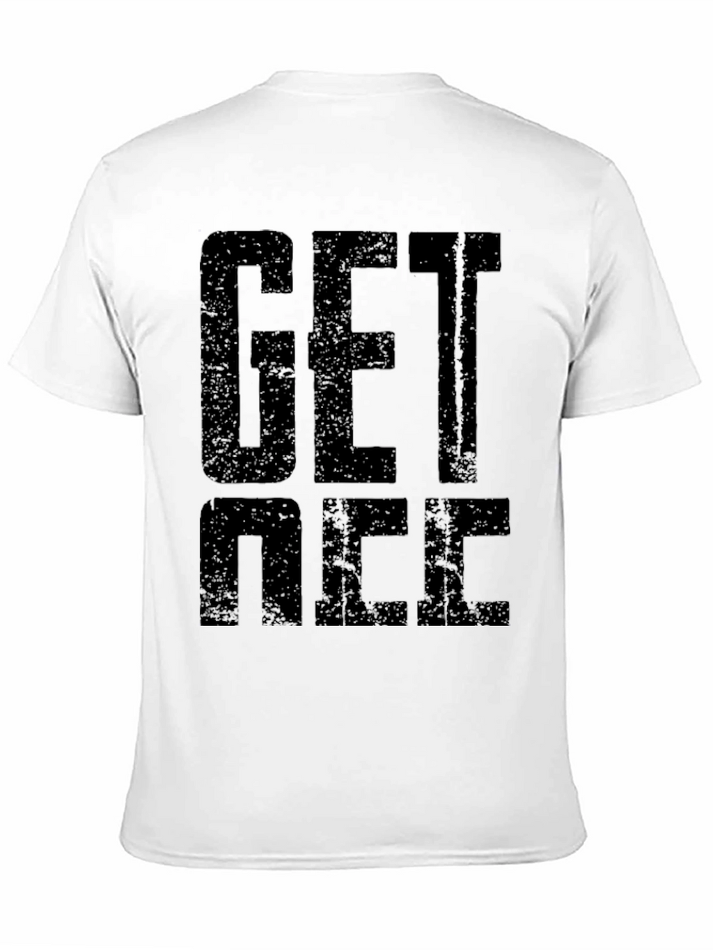Get Nice Black Graphic T-Shirt