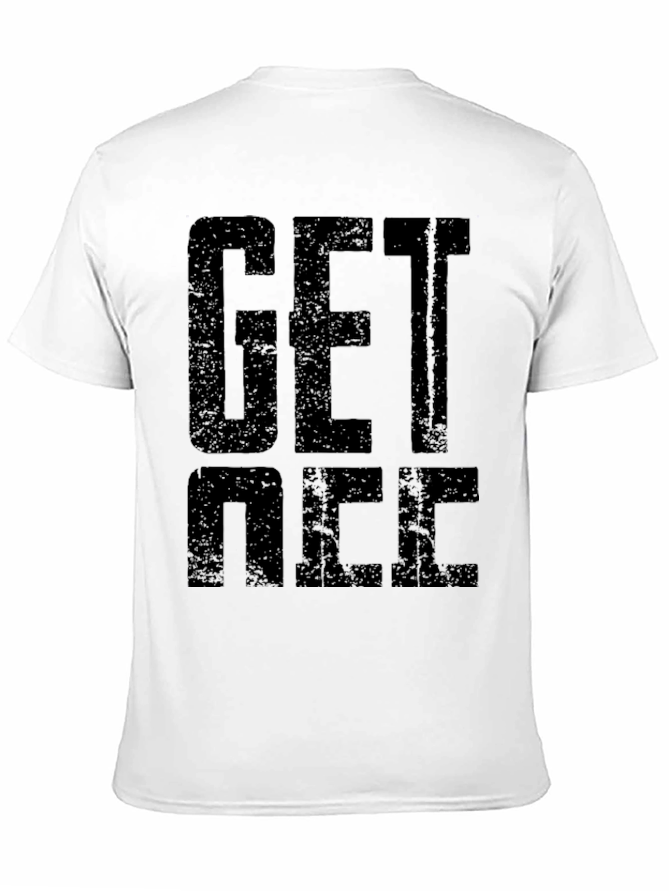 Get Nice Black Graphic T-Shirt