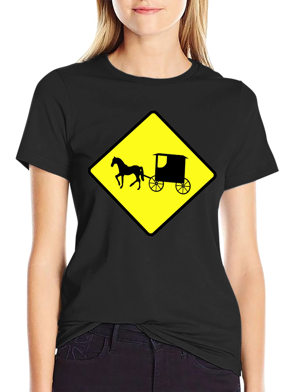 Horse & Buggy Crossing T-Shirt