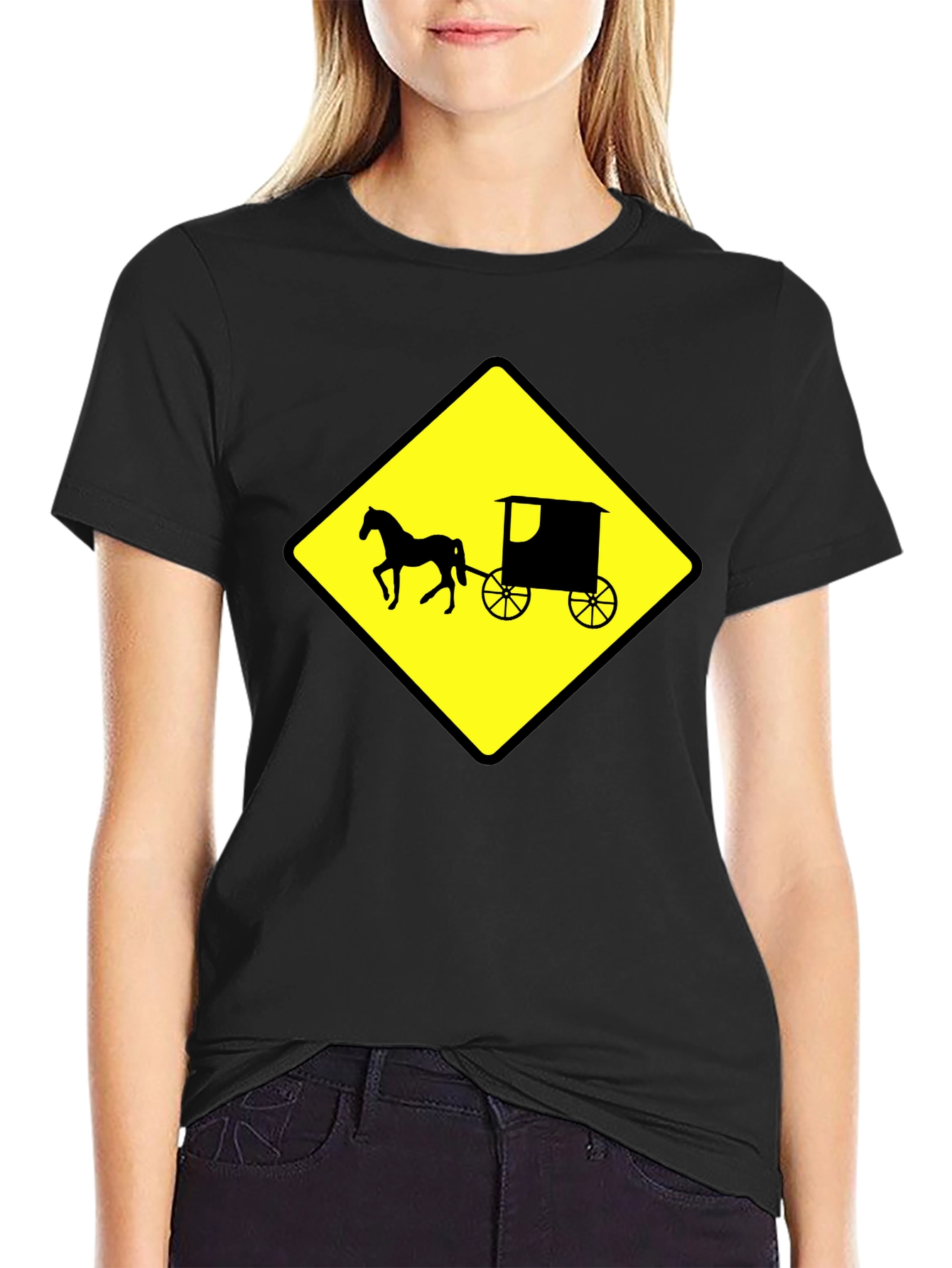 Horse & Buggy Crossing T-Shirt