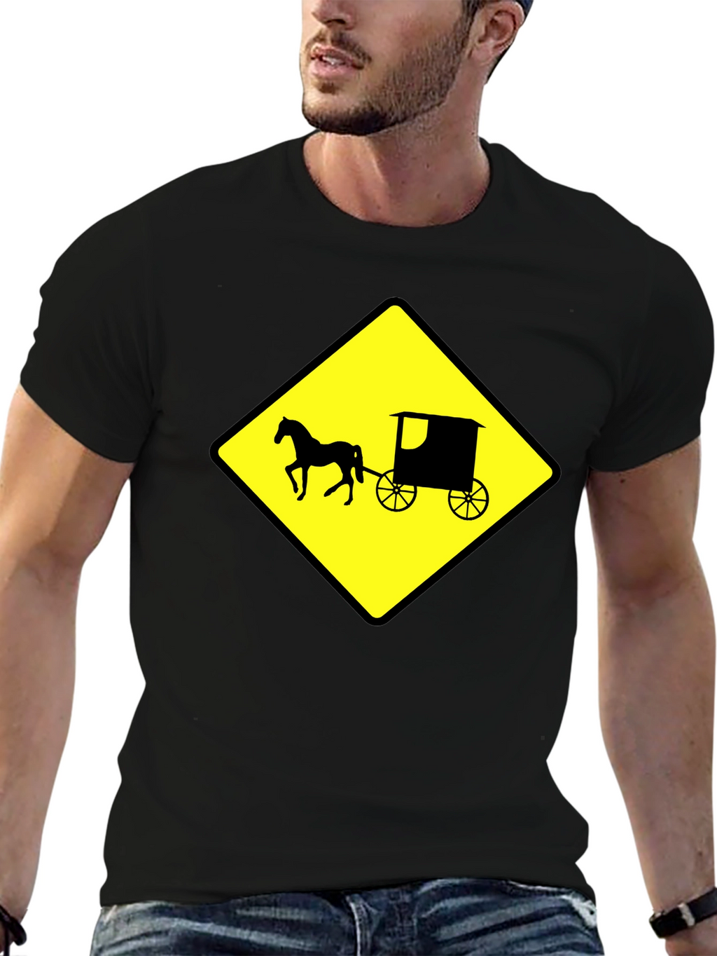 Horse & Buggy Crossing T-Shirt
