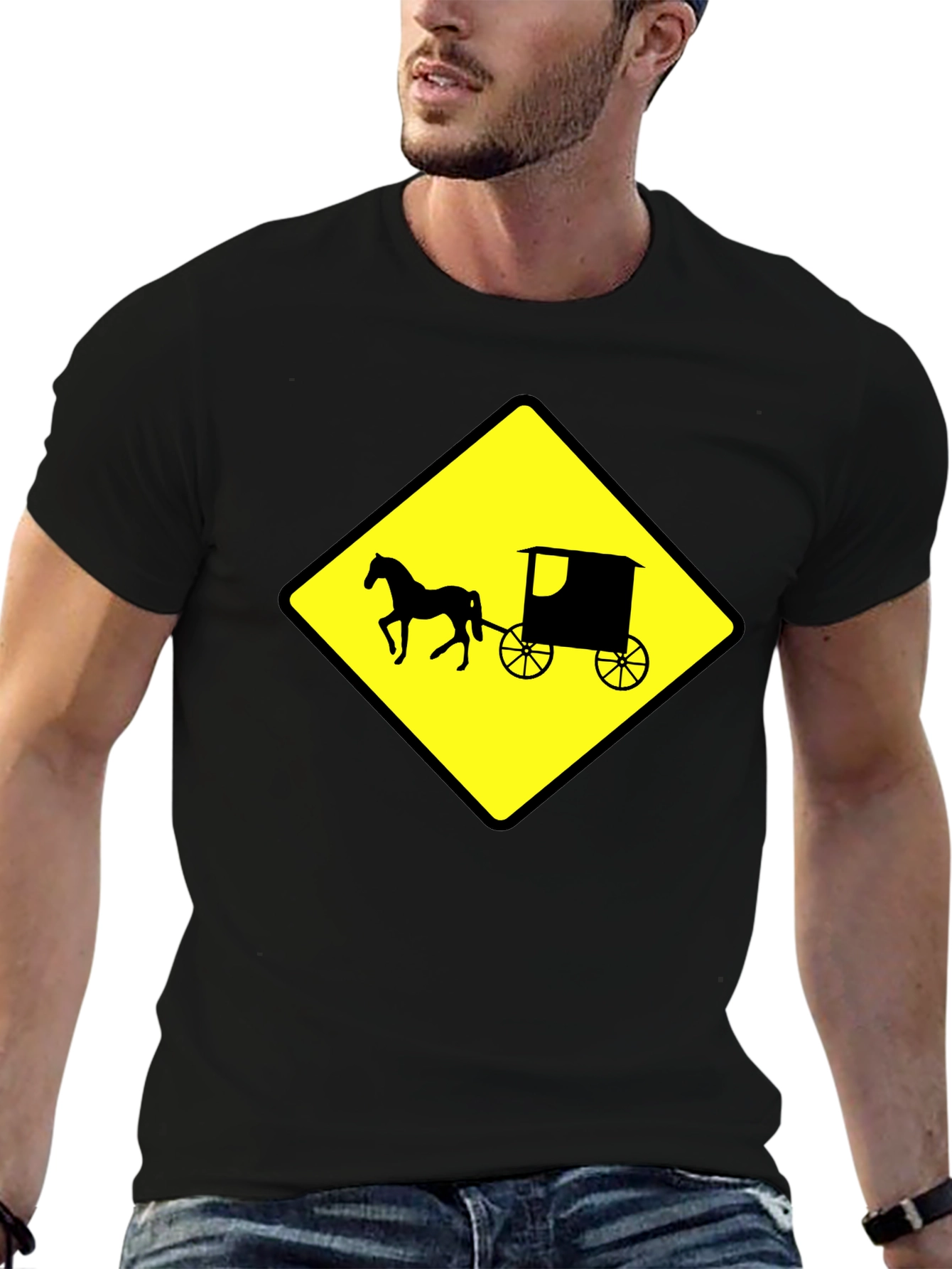 Horse & Buggy Crossing T-Shirt
