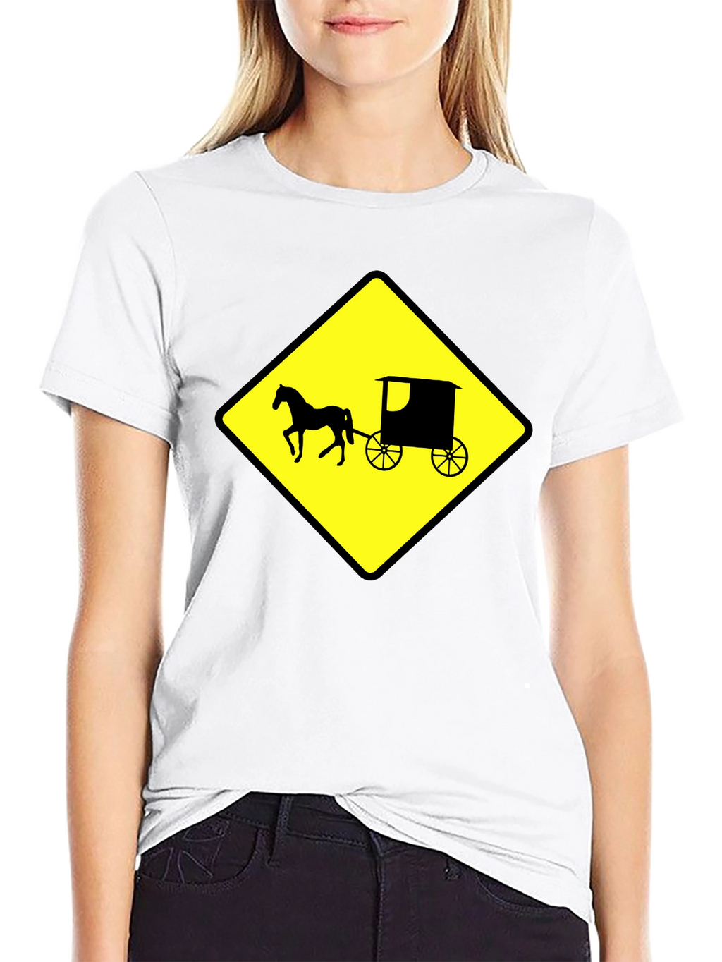 Horse & Buggy Crossing T-Shirt