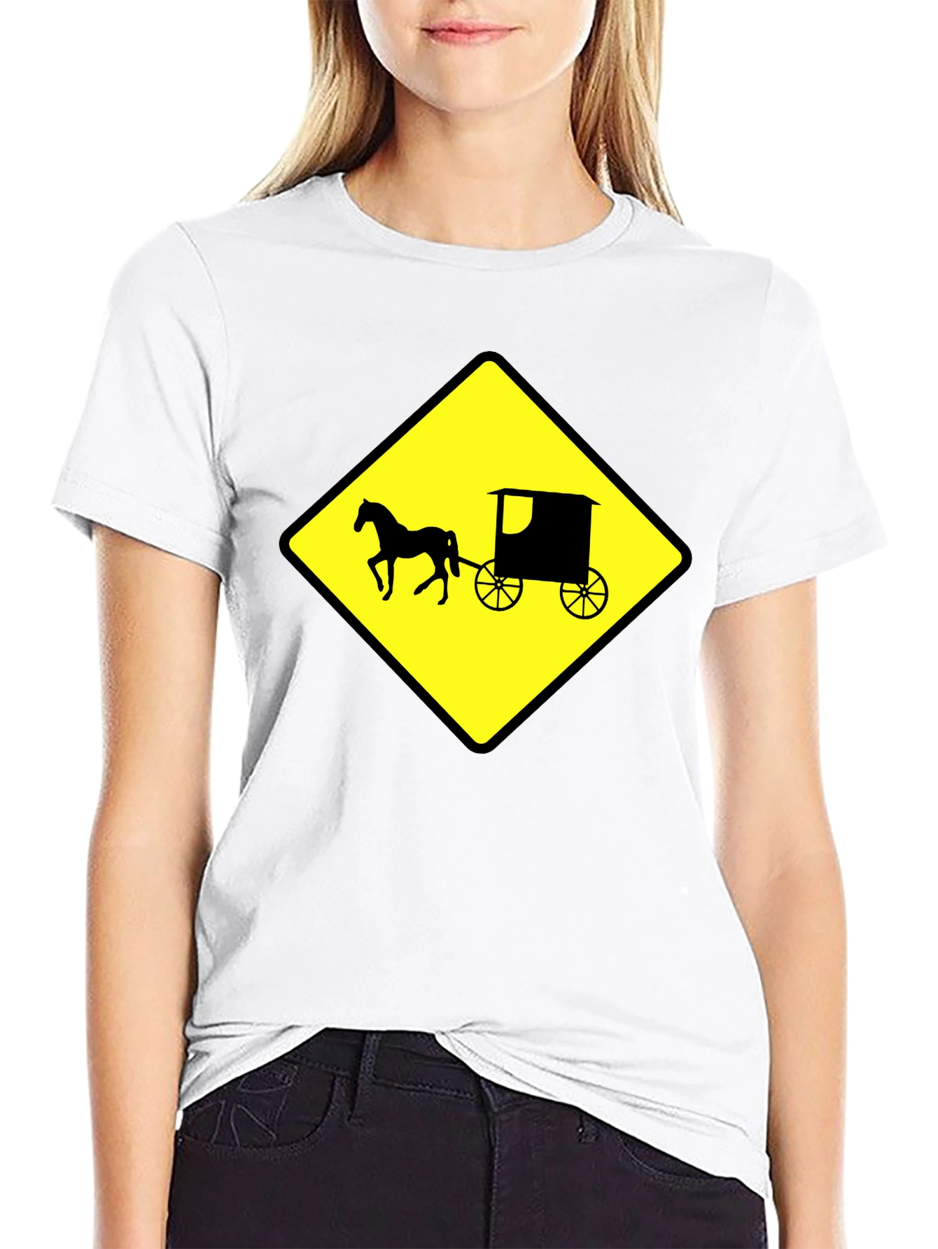 Horse & Buggy Crossing T-Shirt
