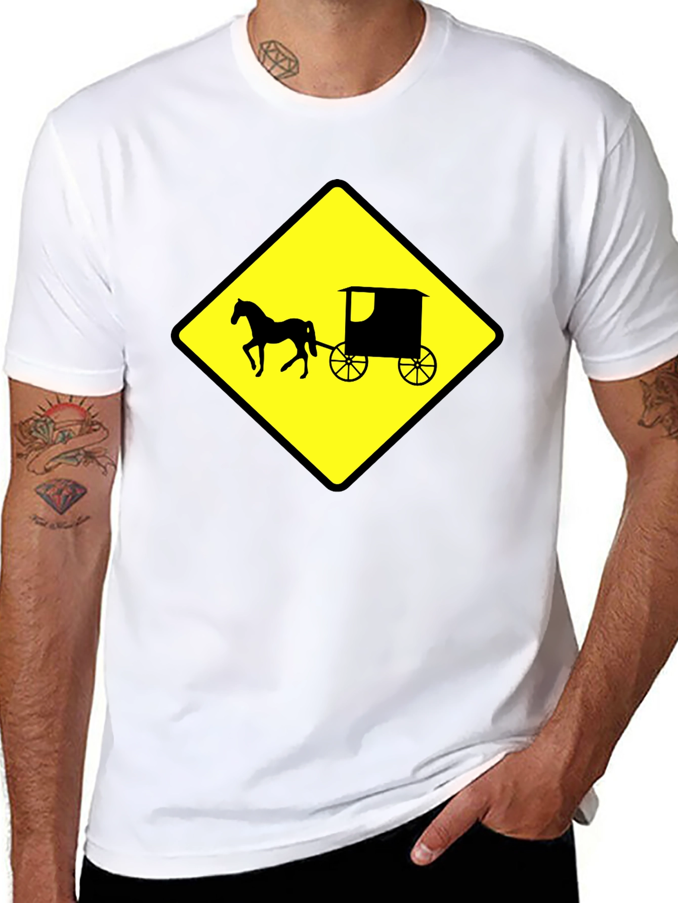 Horse & Buggy Crossing T-Shirt