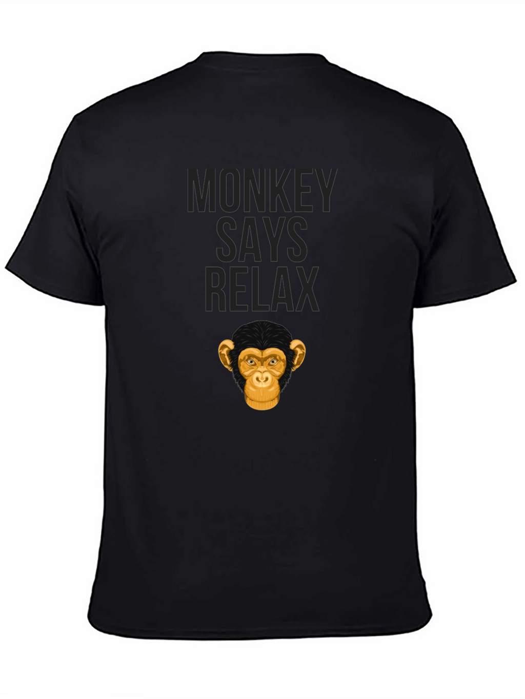 Monkey Says Relax Graphic T-Shirt