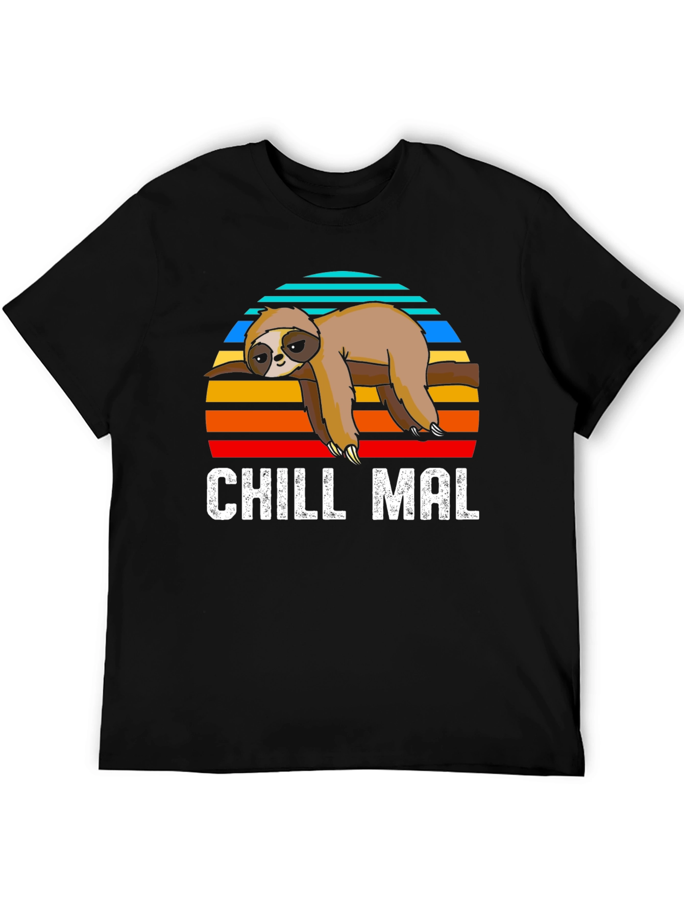 Chill Mal Sloth T-Shirt - Relaxed Comfort