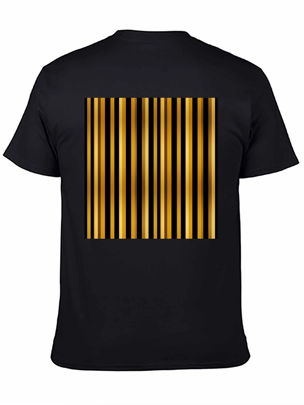 Stylish Striped Graphic Tee - Modern Casual Wear