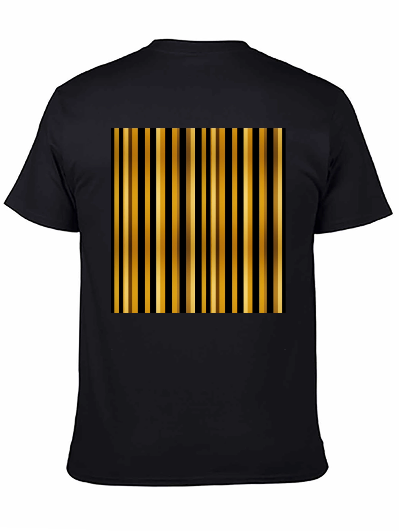 Stylish Striped Graphic Tee - Modern Casual Wear