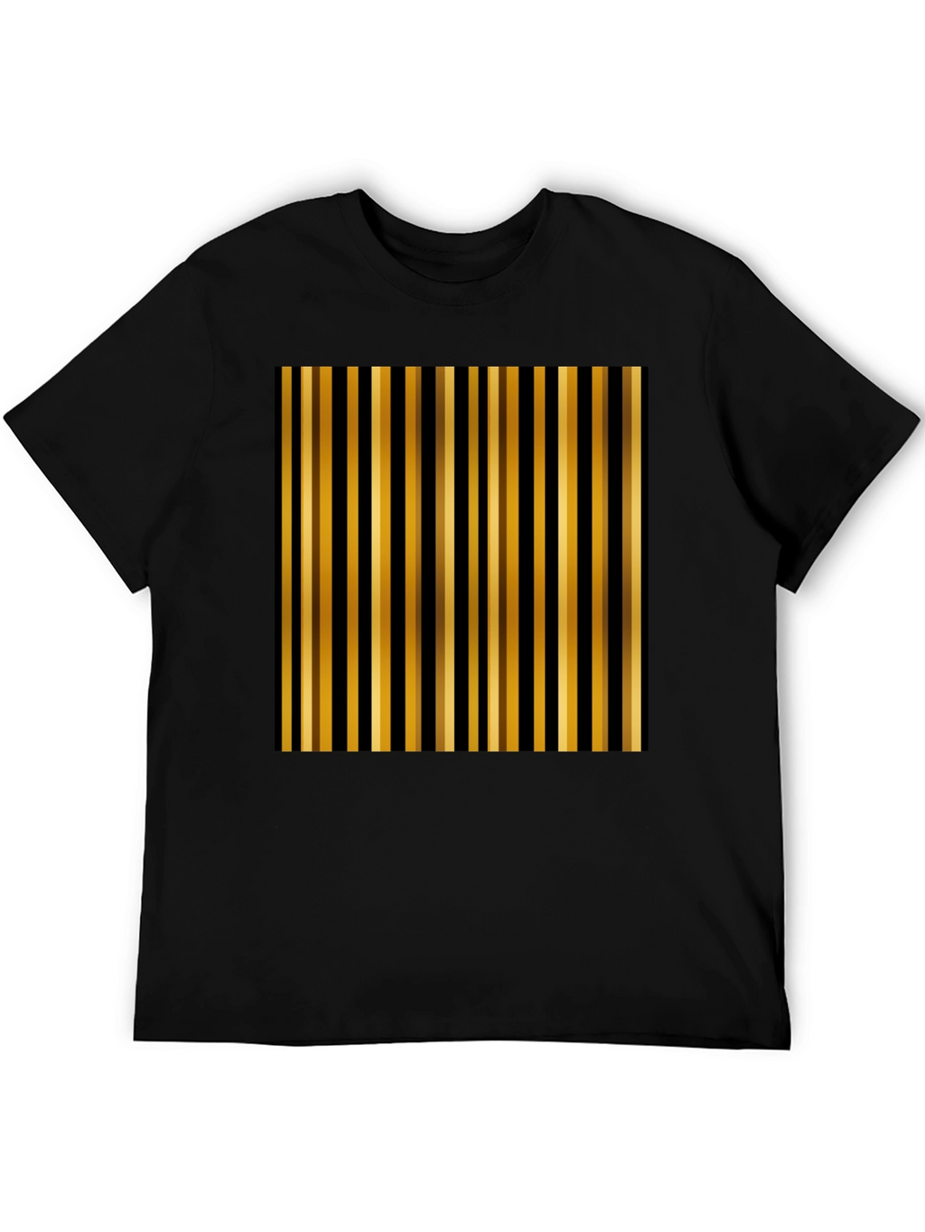 Stylish Striped Graphic Tee - Modern Casual Wear
