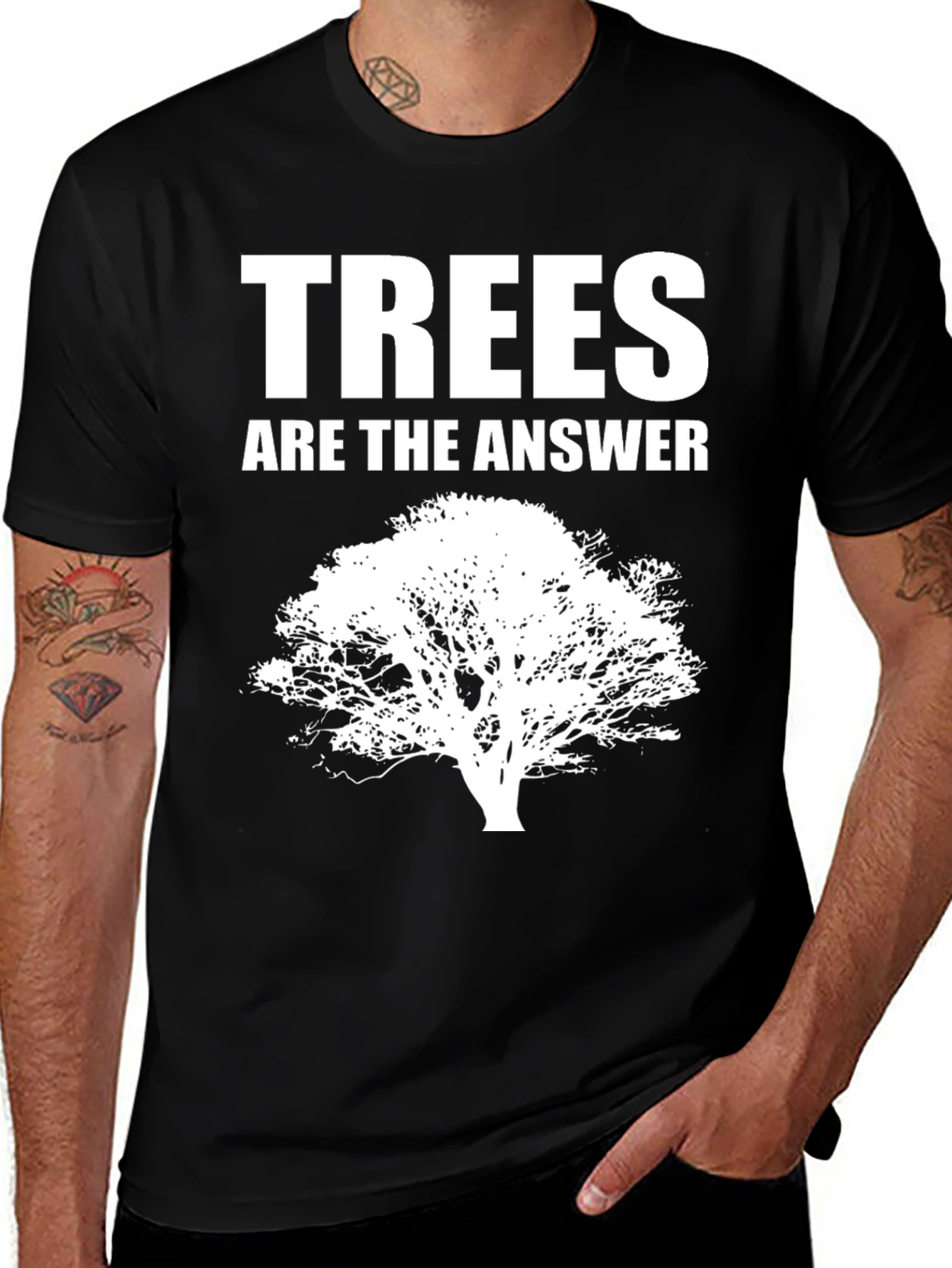 Trees Are The Answer - Unisex Graphic Tee