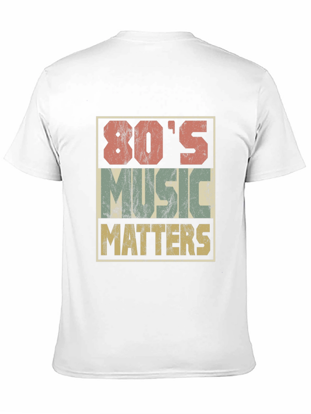 80s Music Matters Graphic T-Shirt