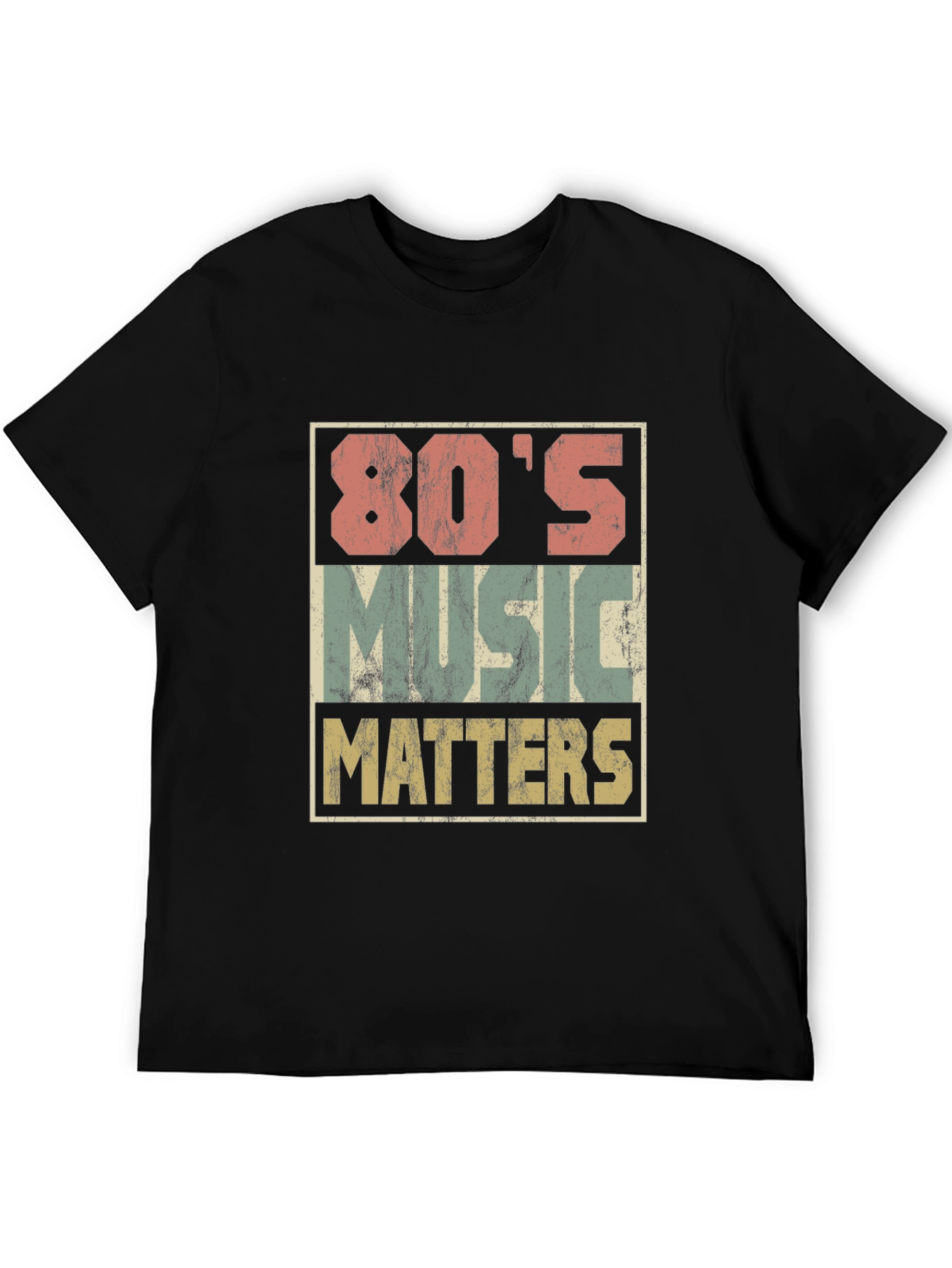 80s Music Matters Graphic T-Shirt