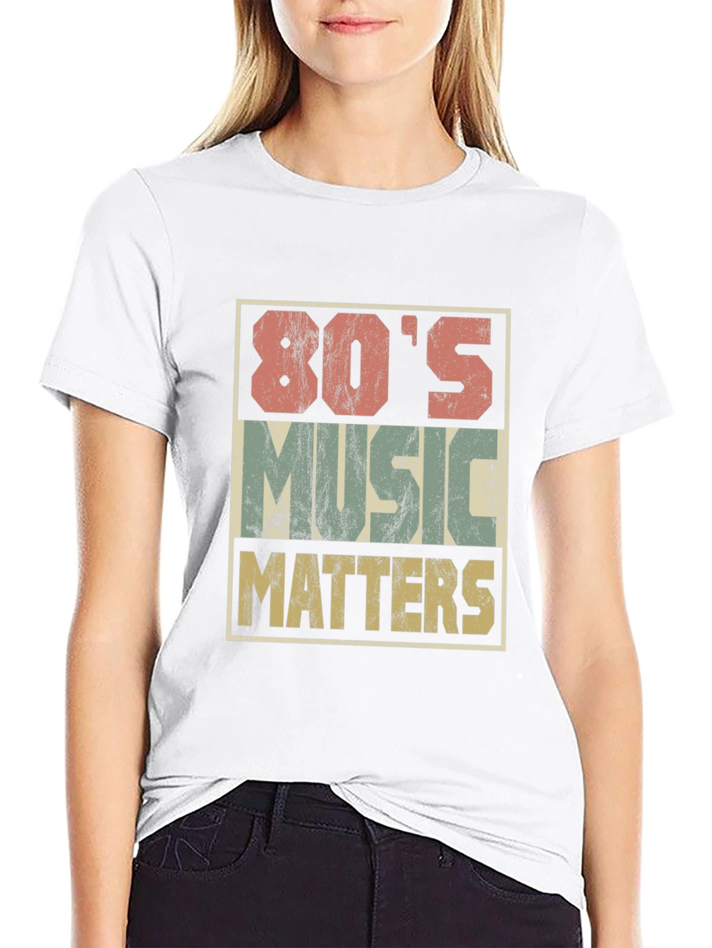 80s Music Matters Graphic T-Shirt