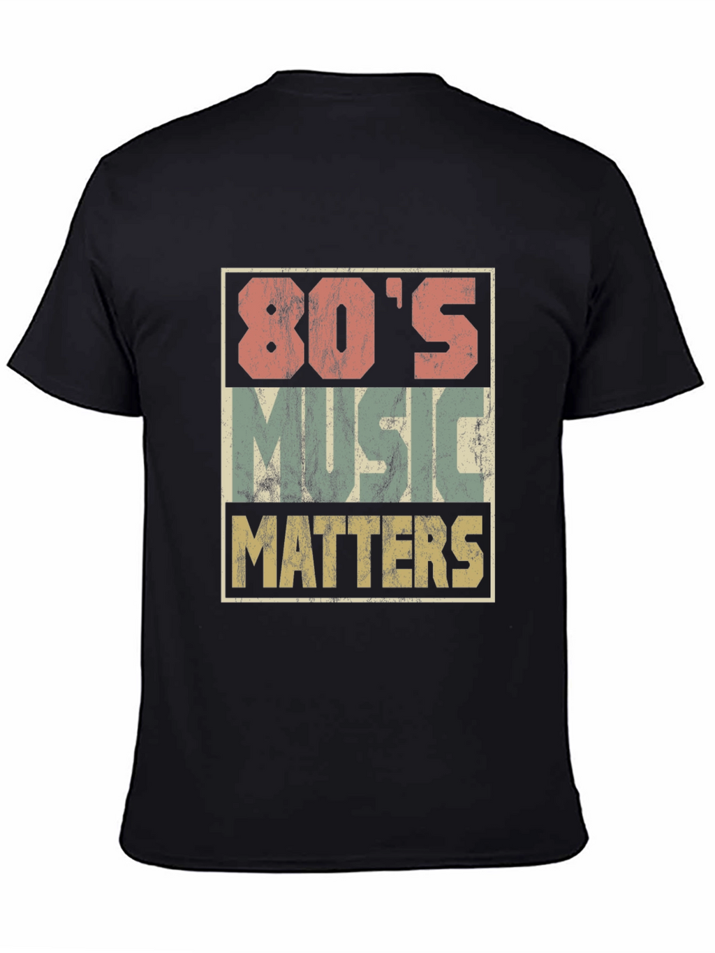 80s Music Matters Graphic T-Shirt