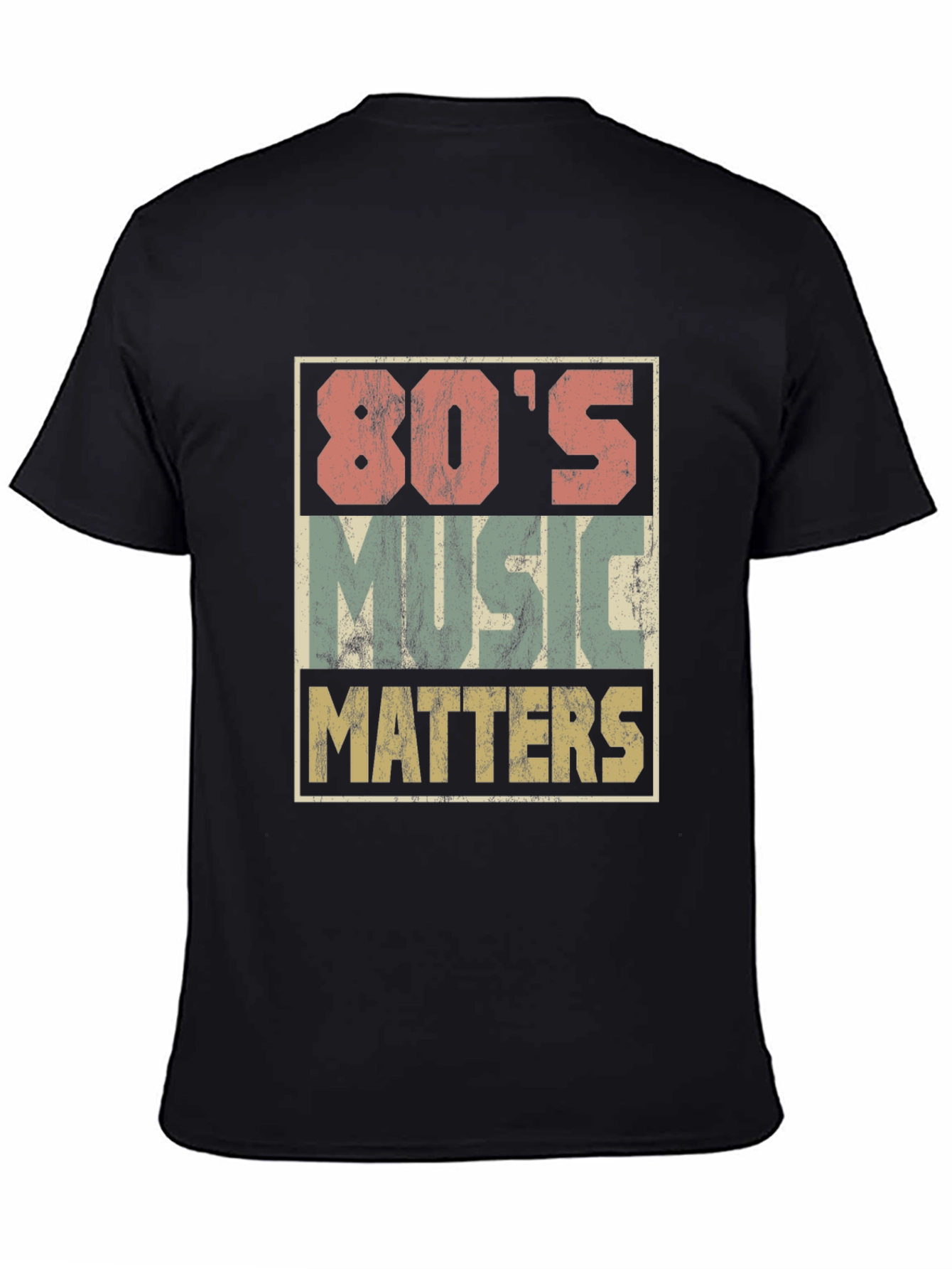 80s Music Matters Graphic T-Shirt
