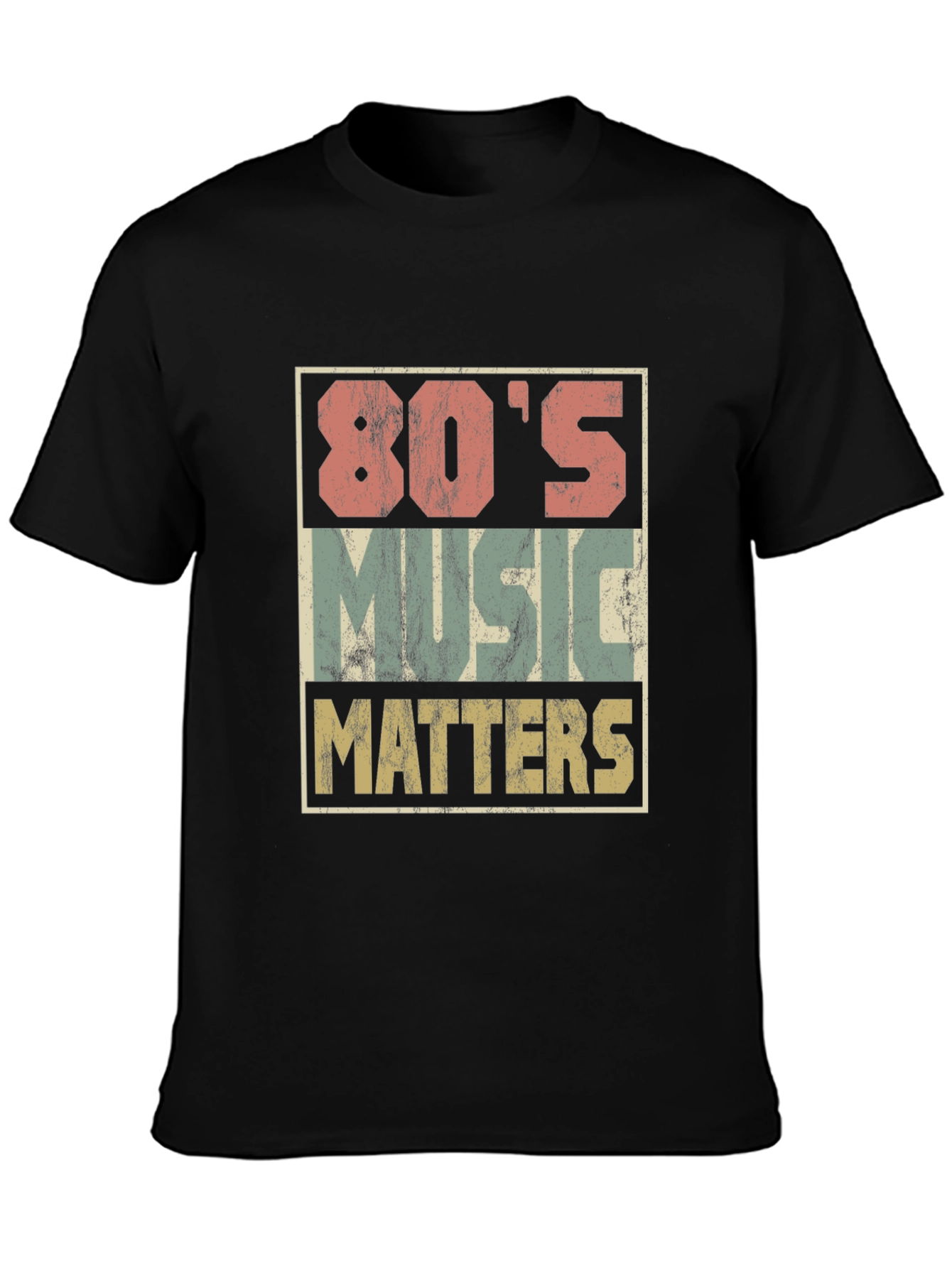 80s Music Matters Graphic T-Shirt