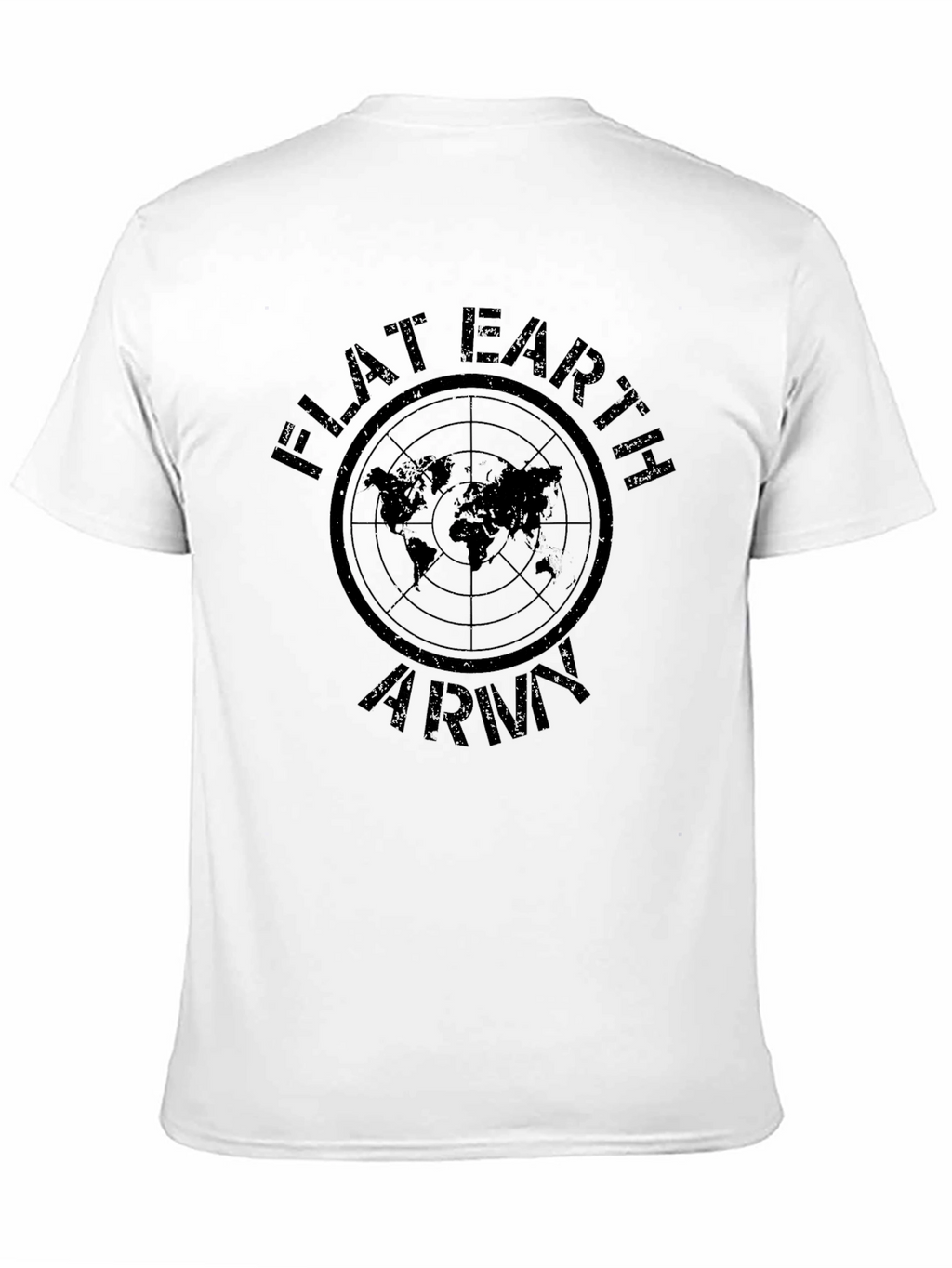 Flat Earth Army T-Shirt - Conspiracy Theory Tee