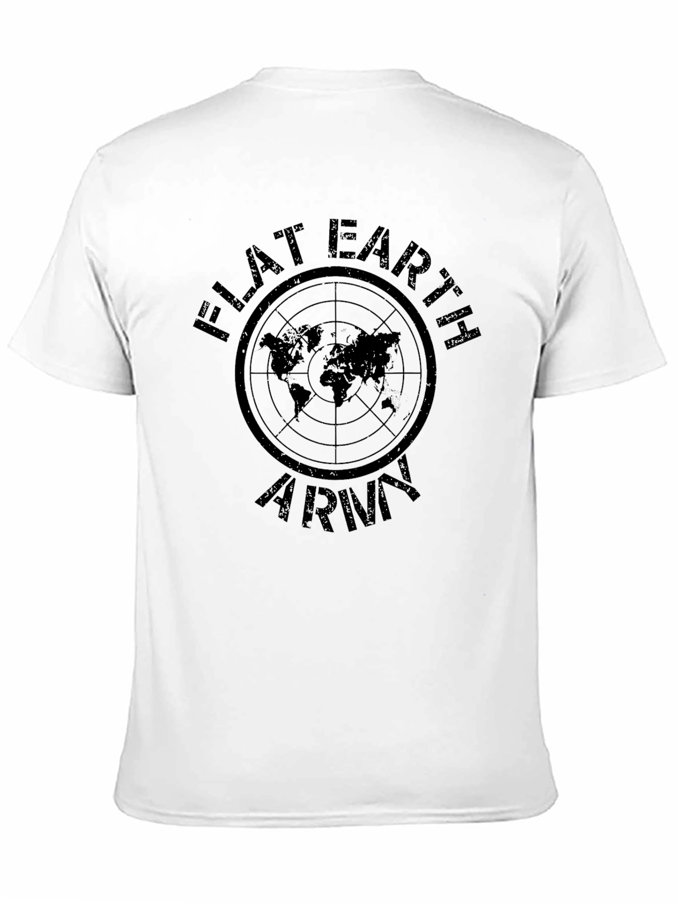 Flat Earth Army T-Shirt - Conspiracy Theory Tee