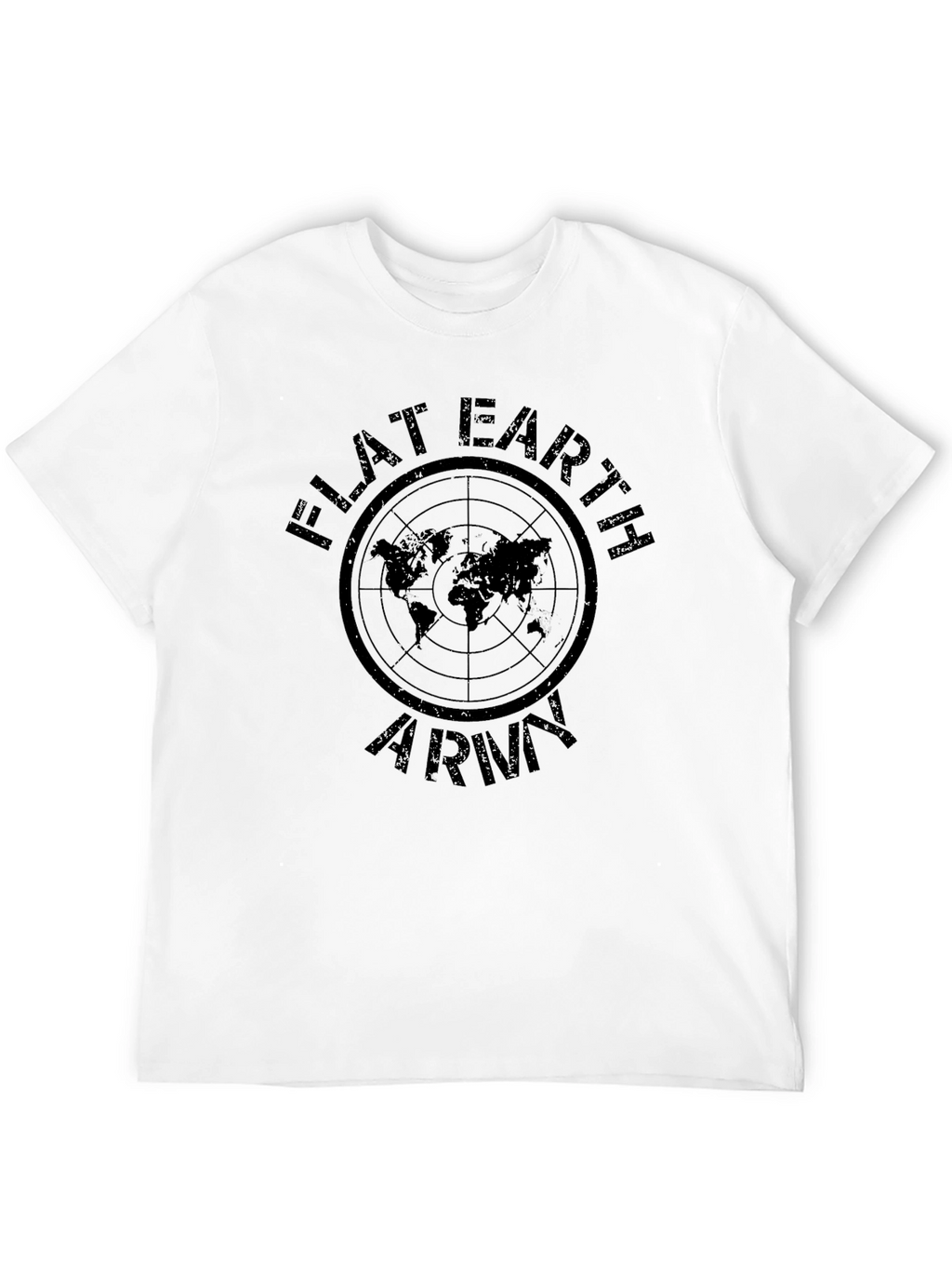 Flat Earth Army T-Shirt - Conspiracy Theory Tee