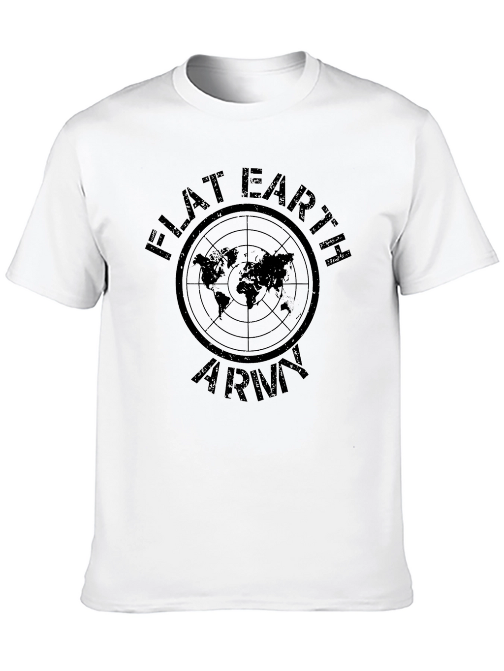 Flat Earth Army T-Shirt - Conspiracy Theory Tee