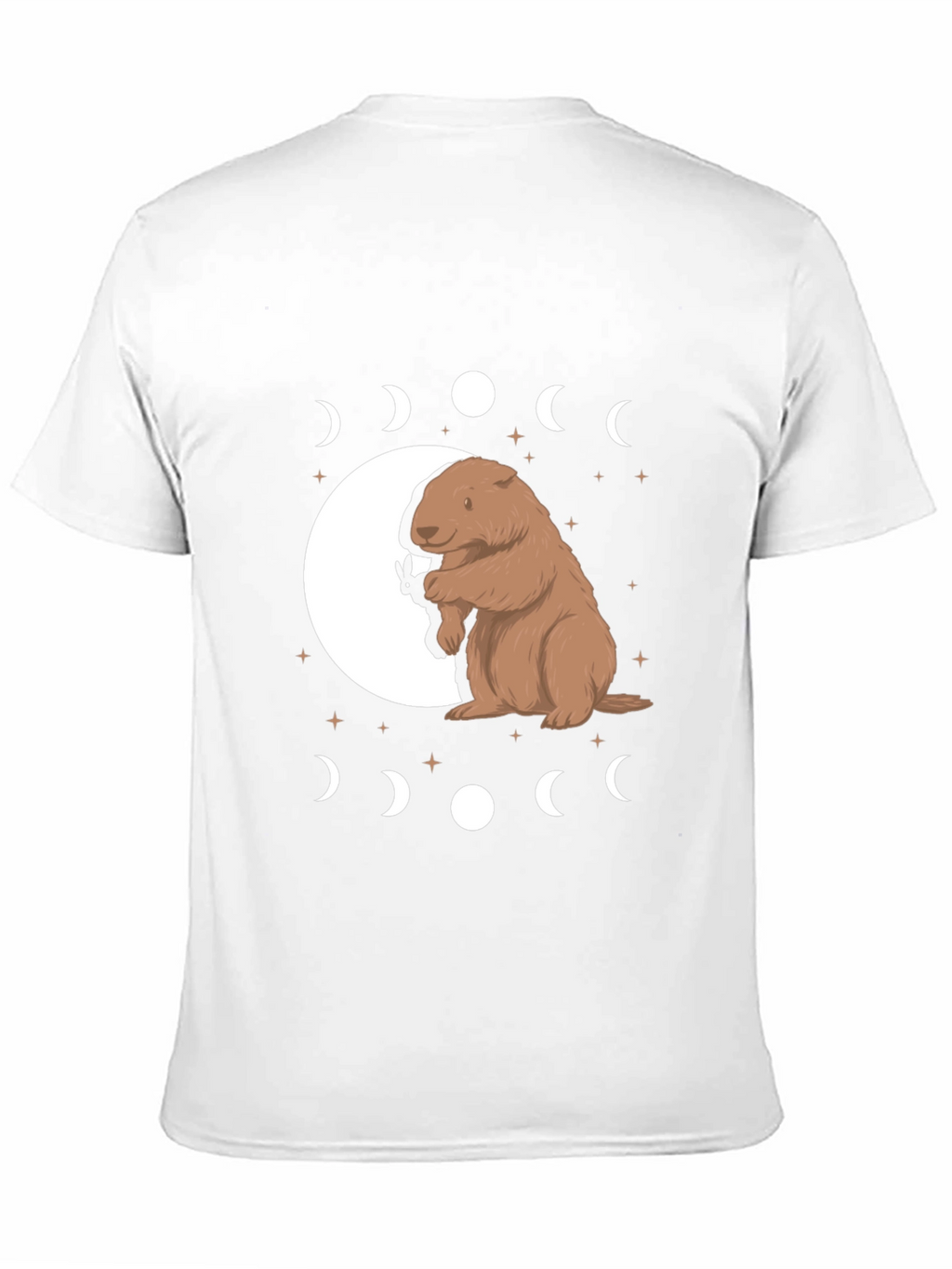 Groundhog Moon Phase Graphic Tee
