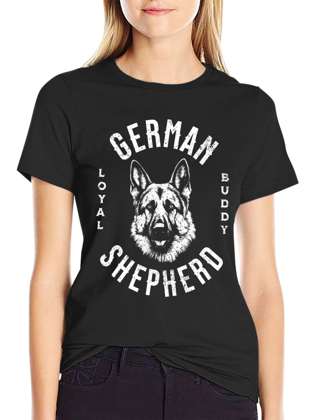German Shepherd T-Shirt - Loyal Buddy Dog Tee