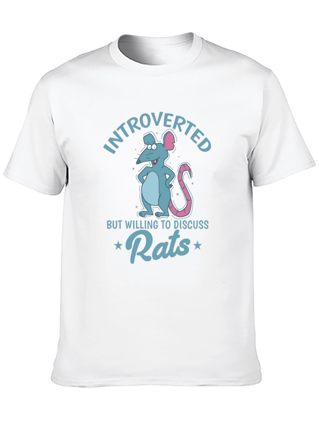 Introverted Rats Graphic Tee - Funny Animal Lover T-Shirt