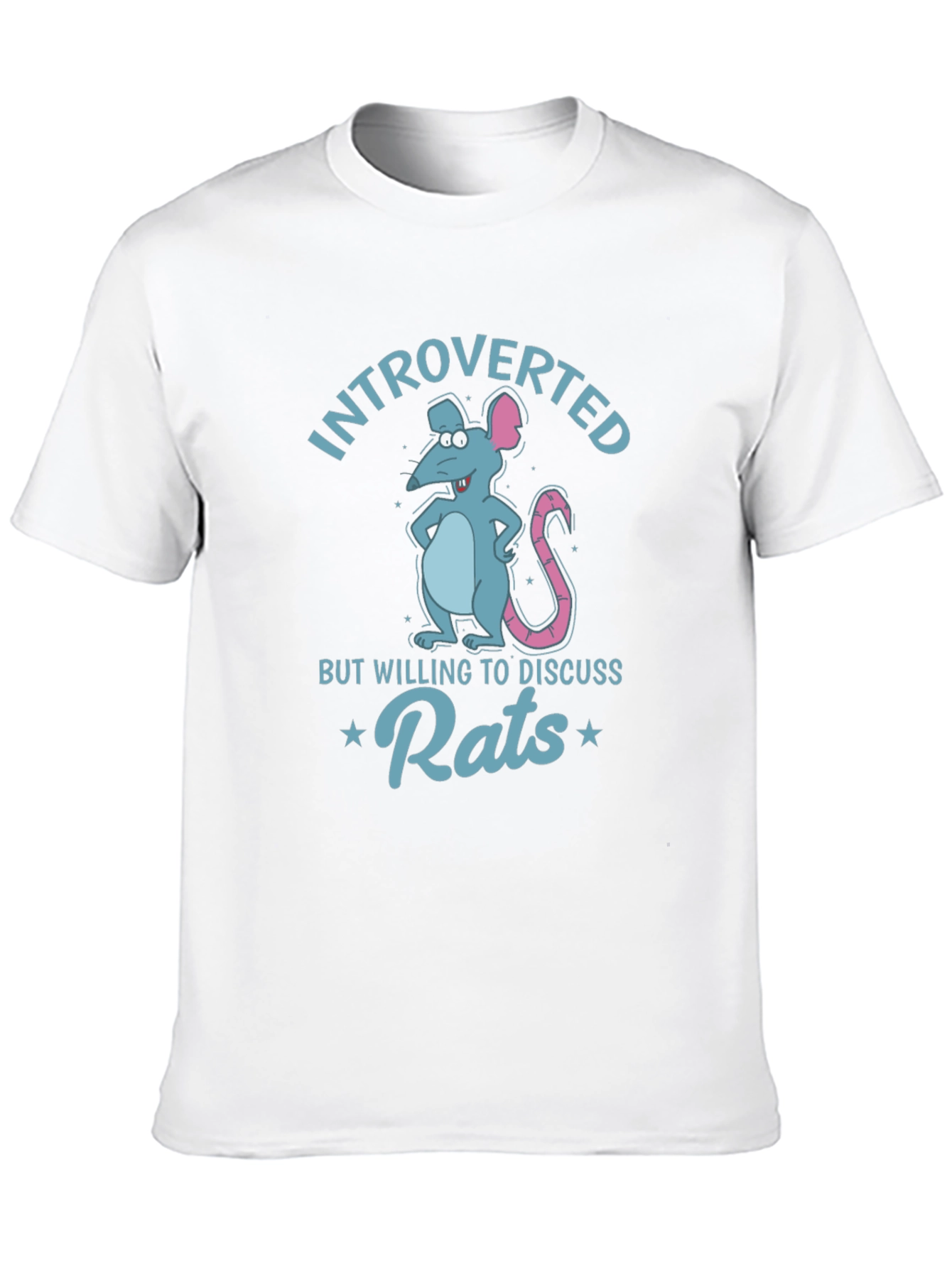 Introverted Rats Graphic Tee - Funny Animal Lover T-Shirt