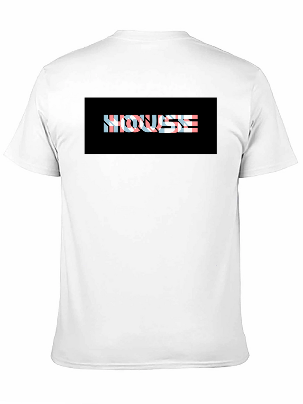 Black HOUSE Graphic Print T-Shirt