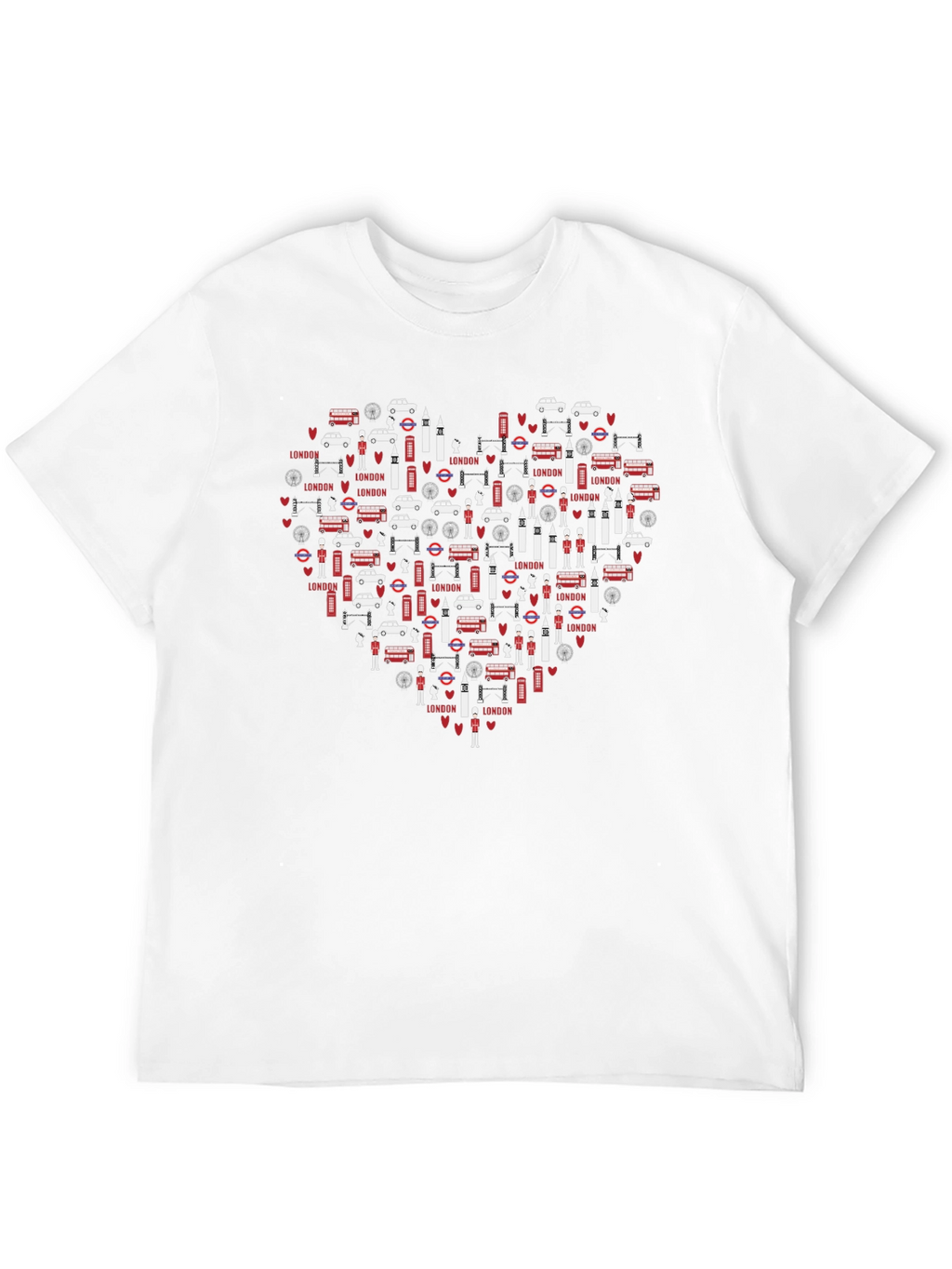 London Love Black T-Shirt