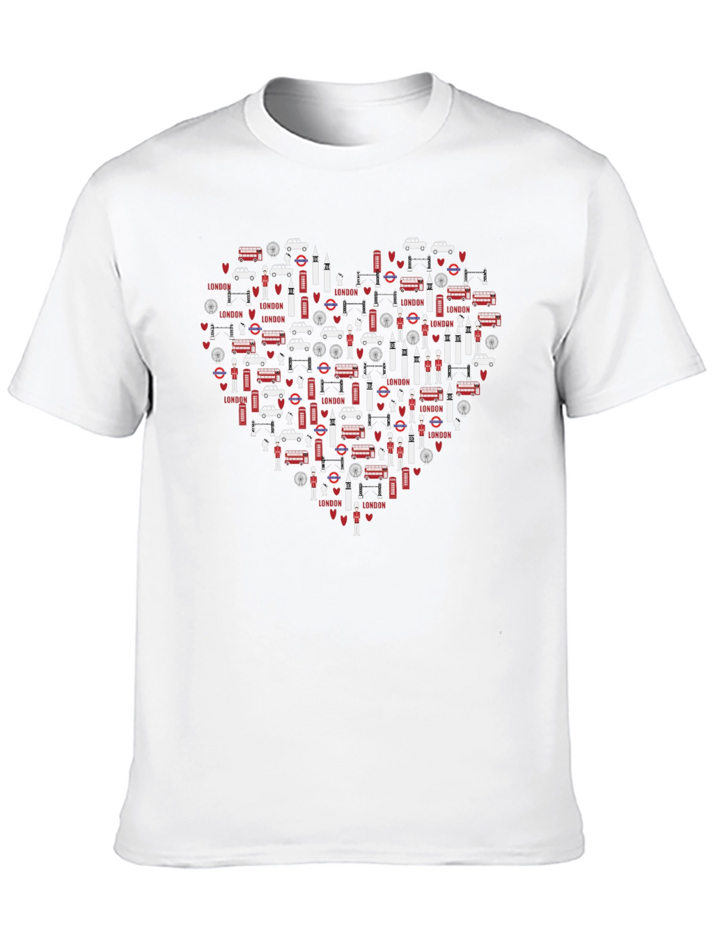 London Love Black T-Shirt