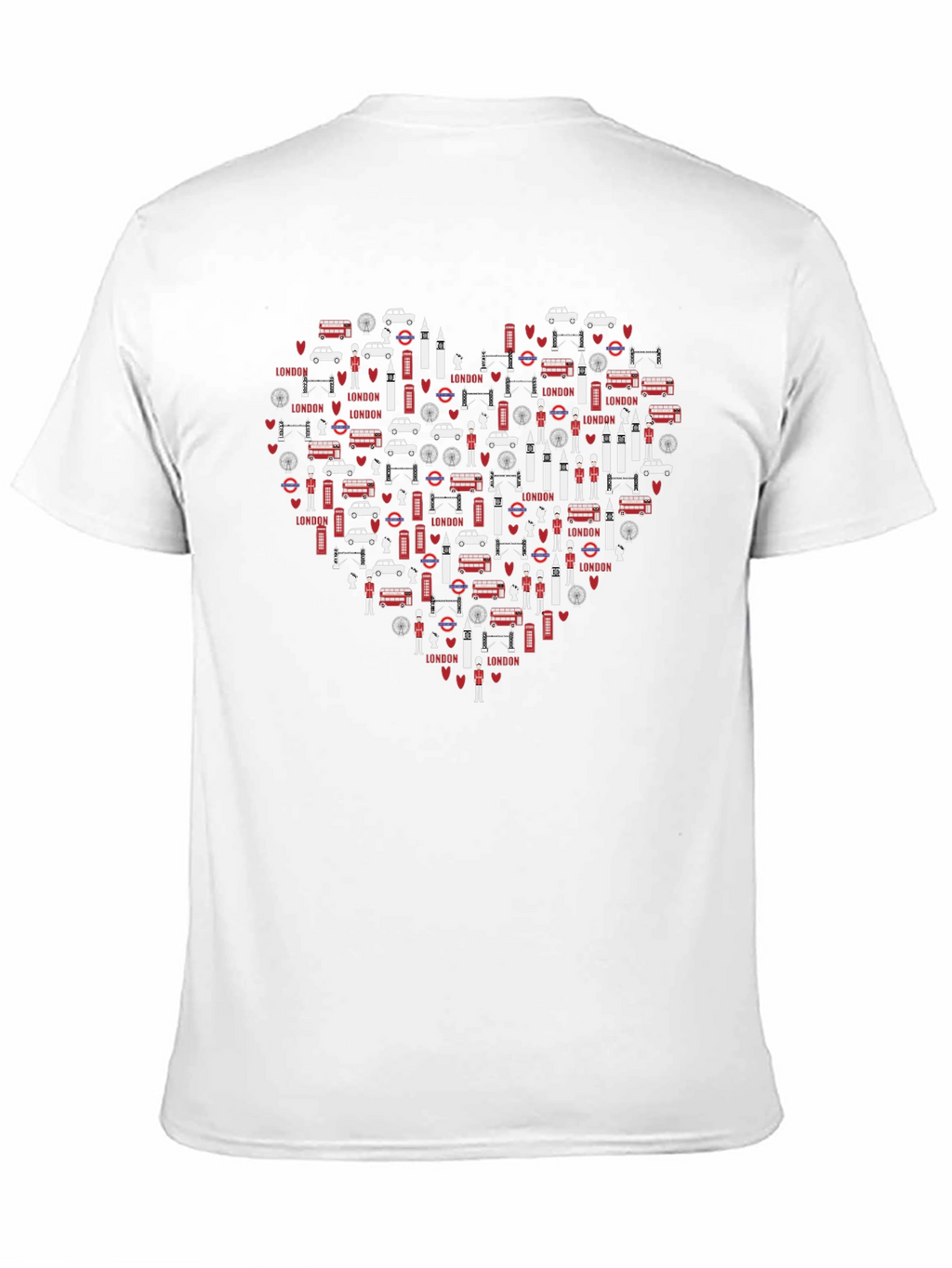 London Love Black T-Shirt