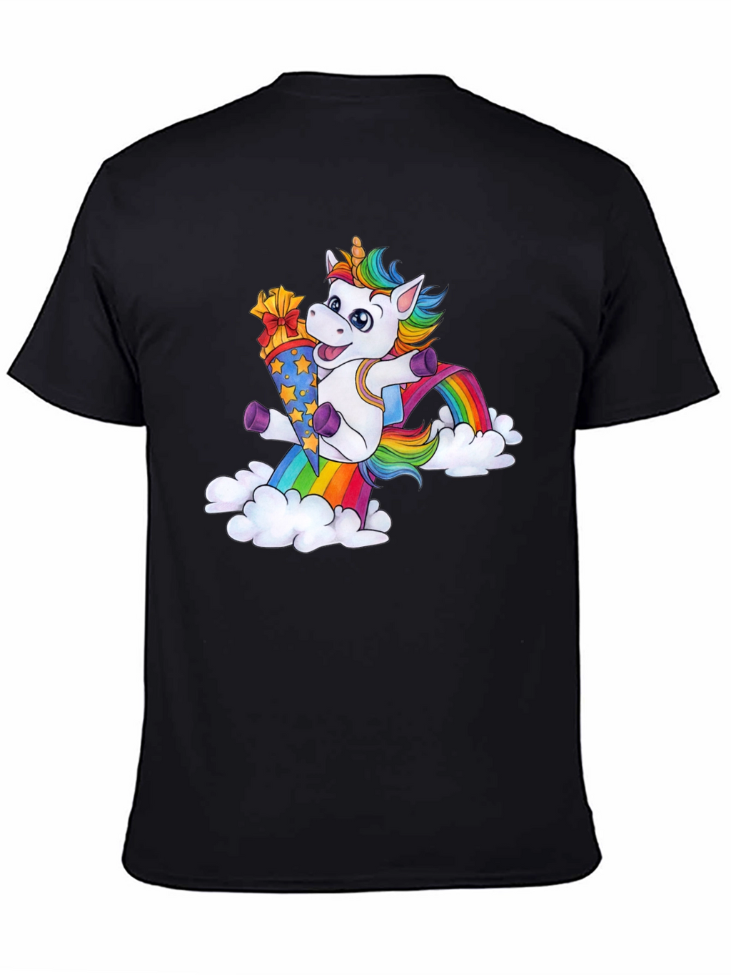 Unicorn Rainbow Graphic T-Shirt