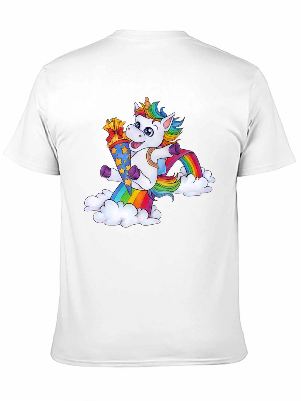 Unicorn Rainbow Graphic T-Shirt