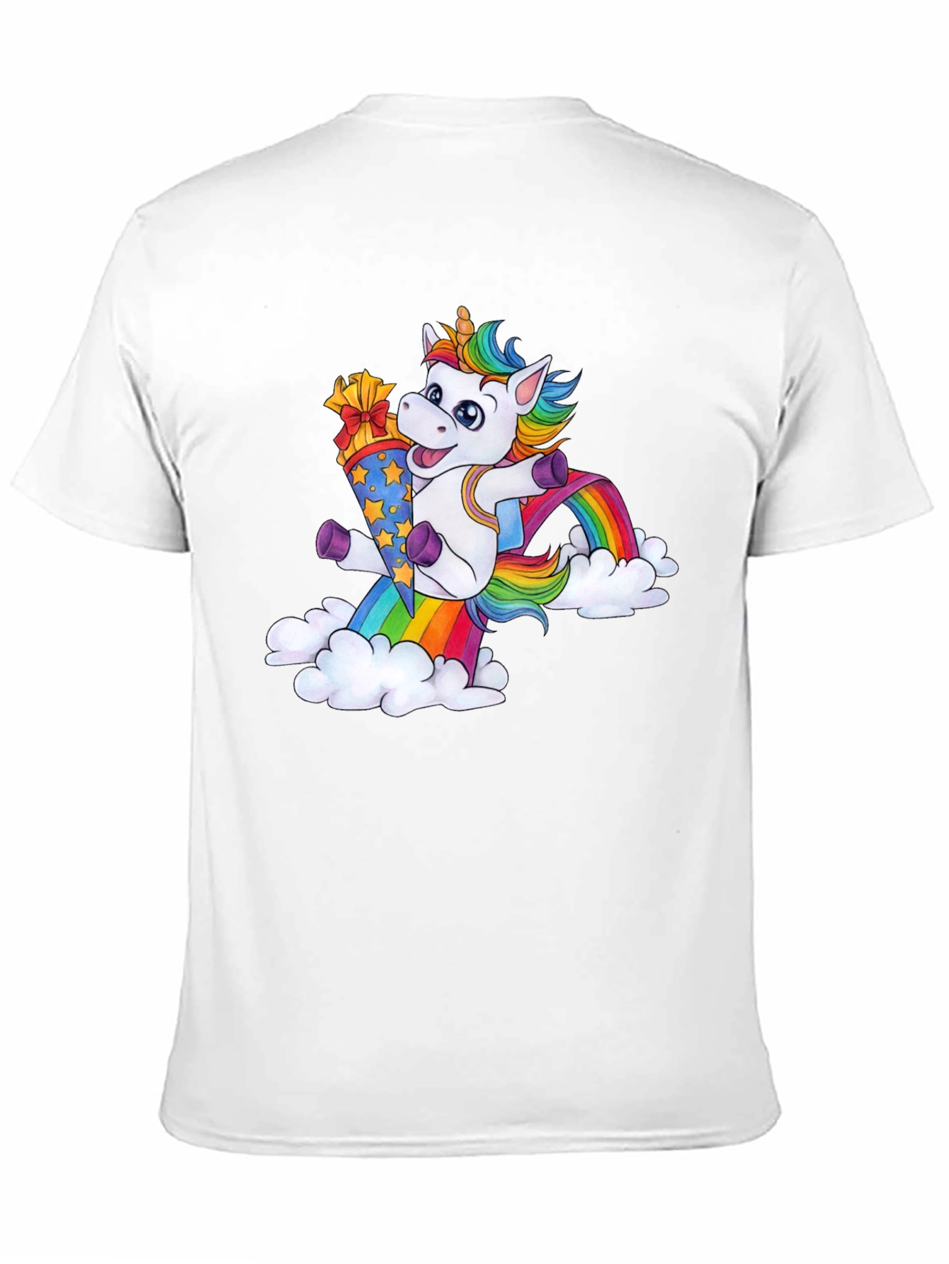 Unicorn Rainbow Graphic T-Shirt