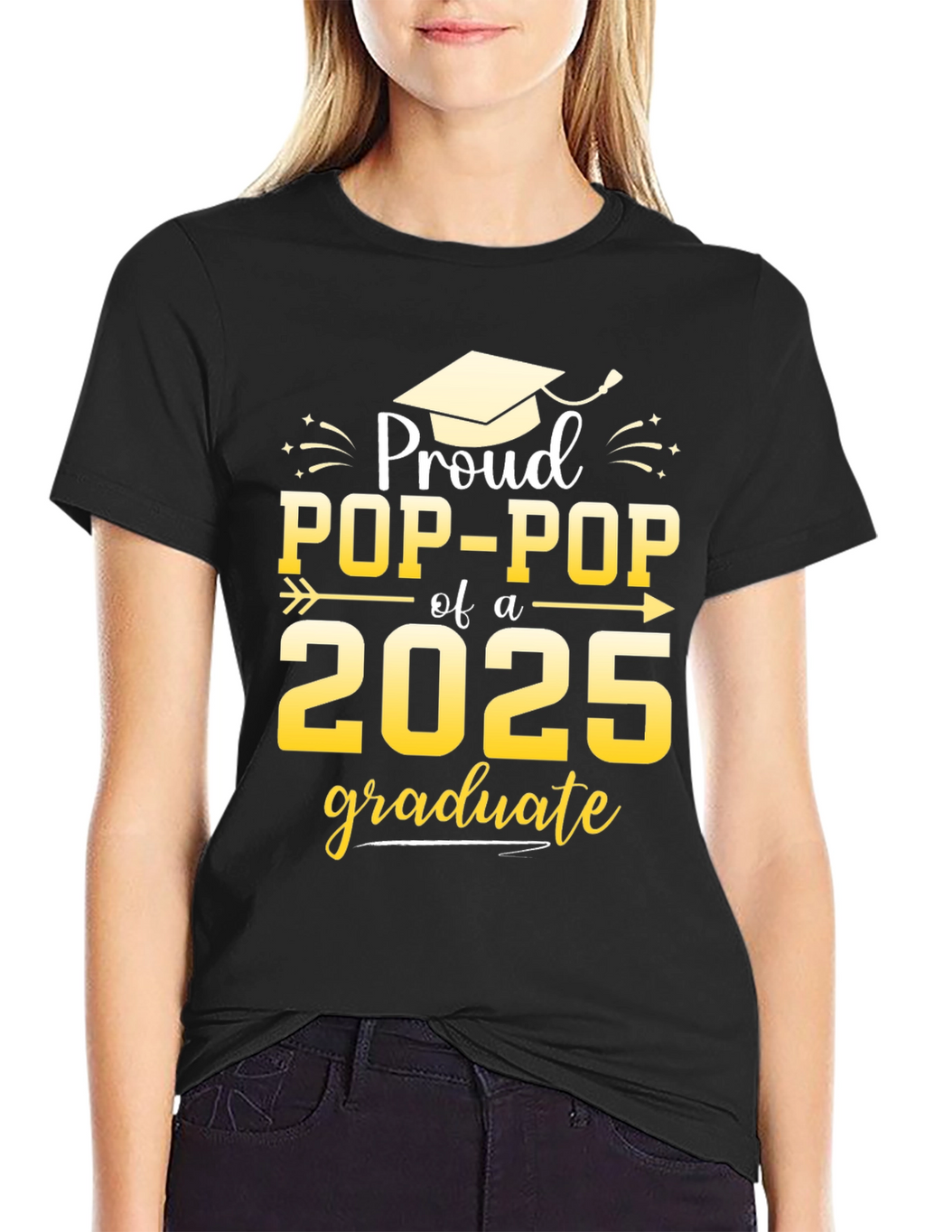 Proud Pop-Pop 2025 Graduate T-Shirt