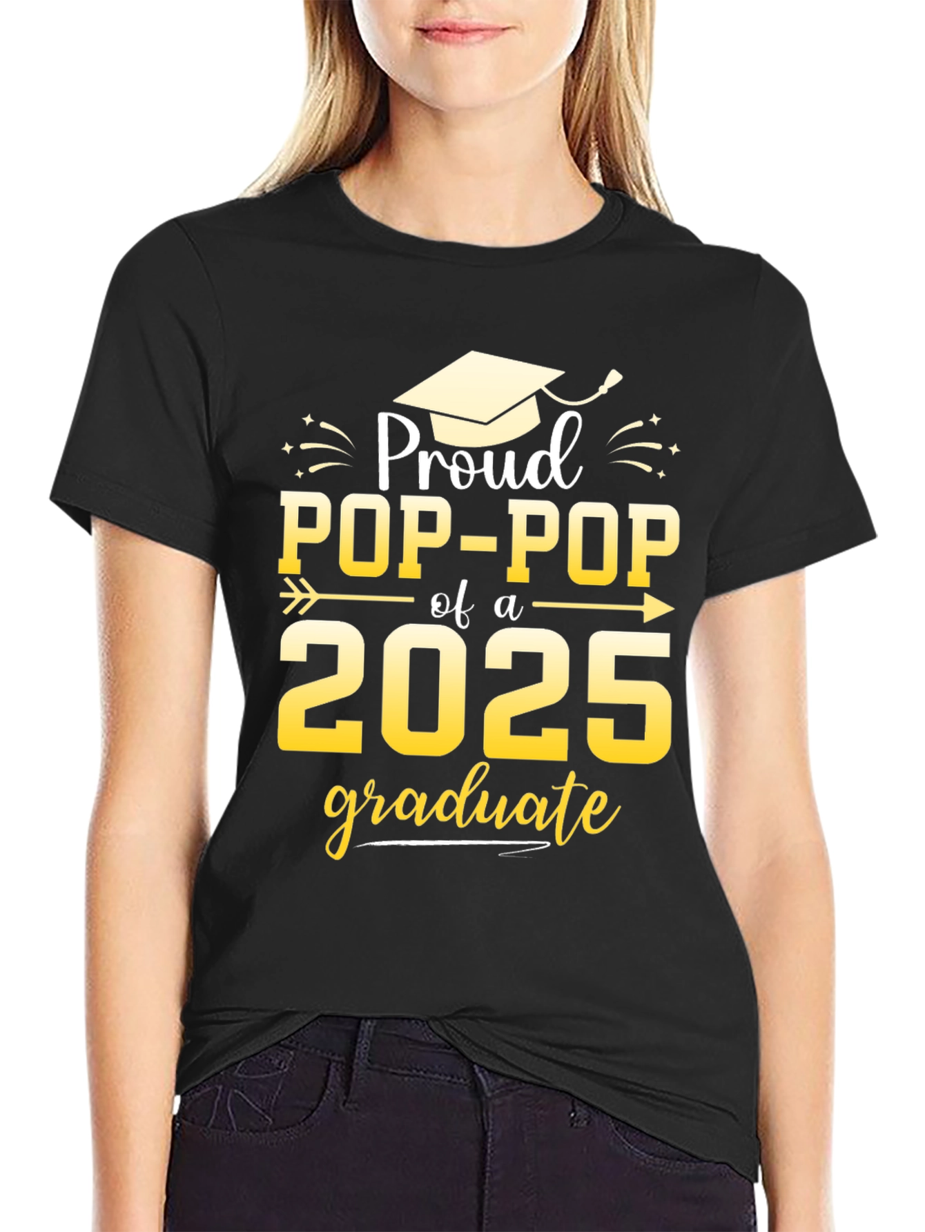 Proud Pop-Pop 2025 Graduate T-Shirt