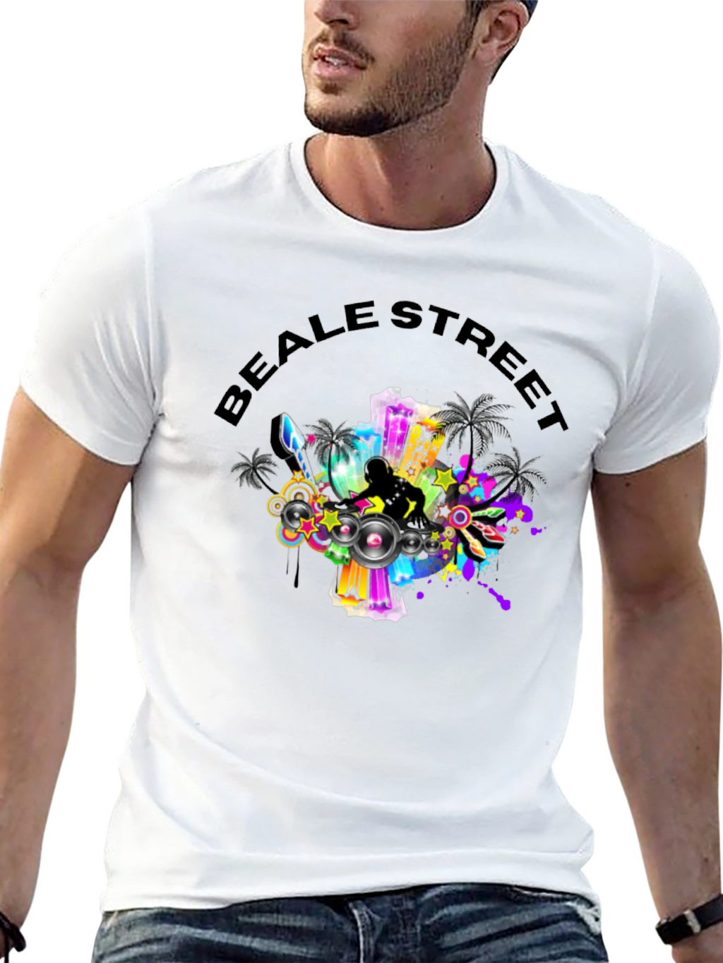 Beale Street DJ Graphic T-Shirt