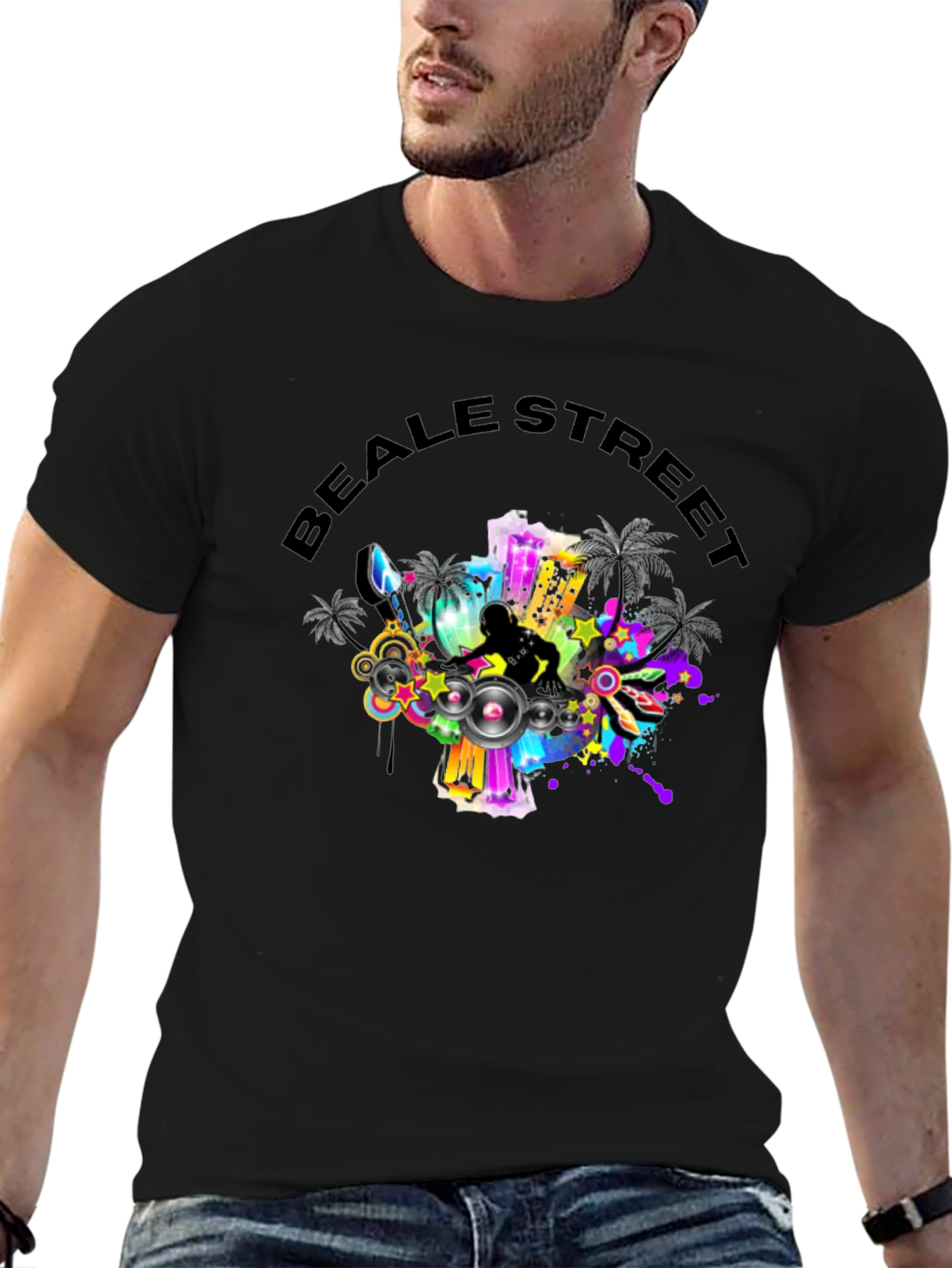 Beale Street DJ Graphic T-Shirt