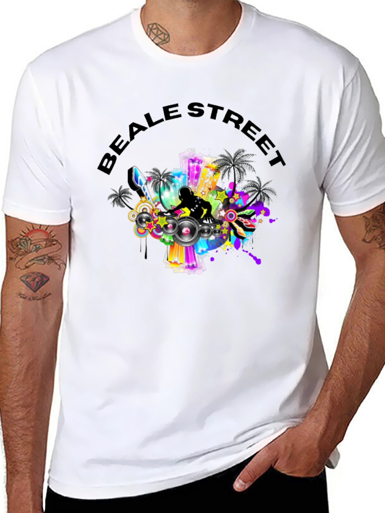 Beale Street DJ Graphic T-Shirt