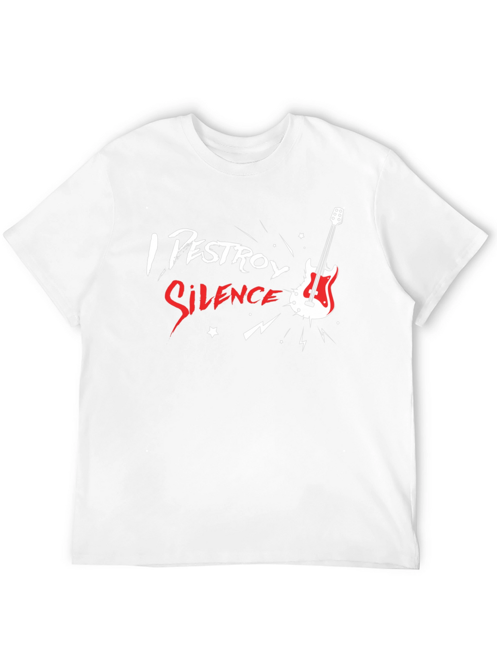 I Destroy Silence Graphic T-Shirt