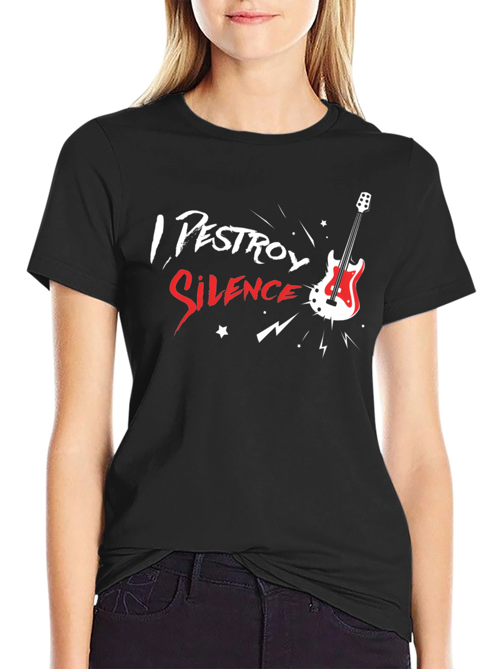 I Destroy Silence Graphic T-Shirt
