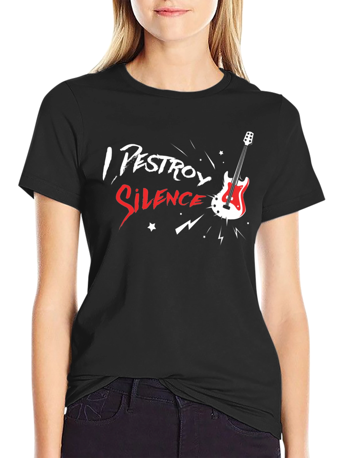 I Destroy Silence Graphic T-Shirt