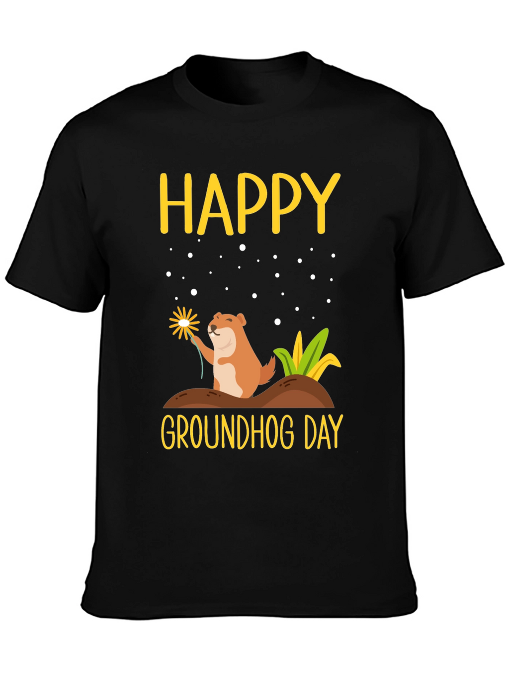 Happy Groundhog Day Graphic Tee
