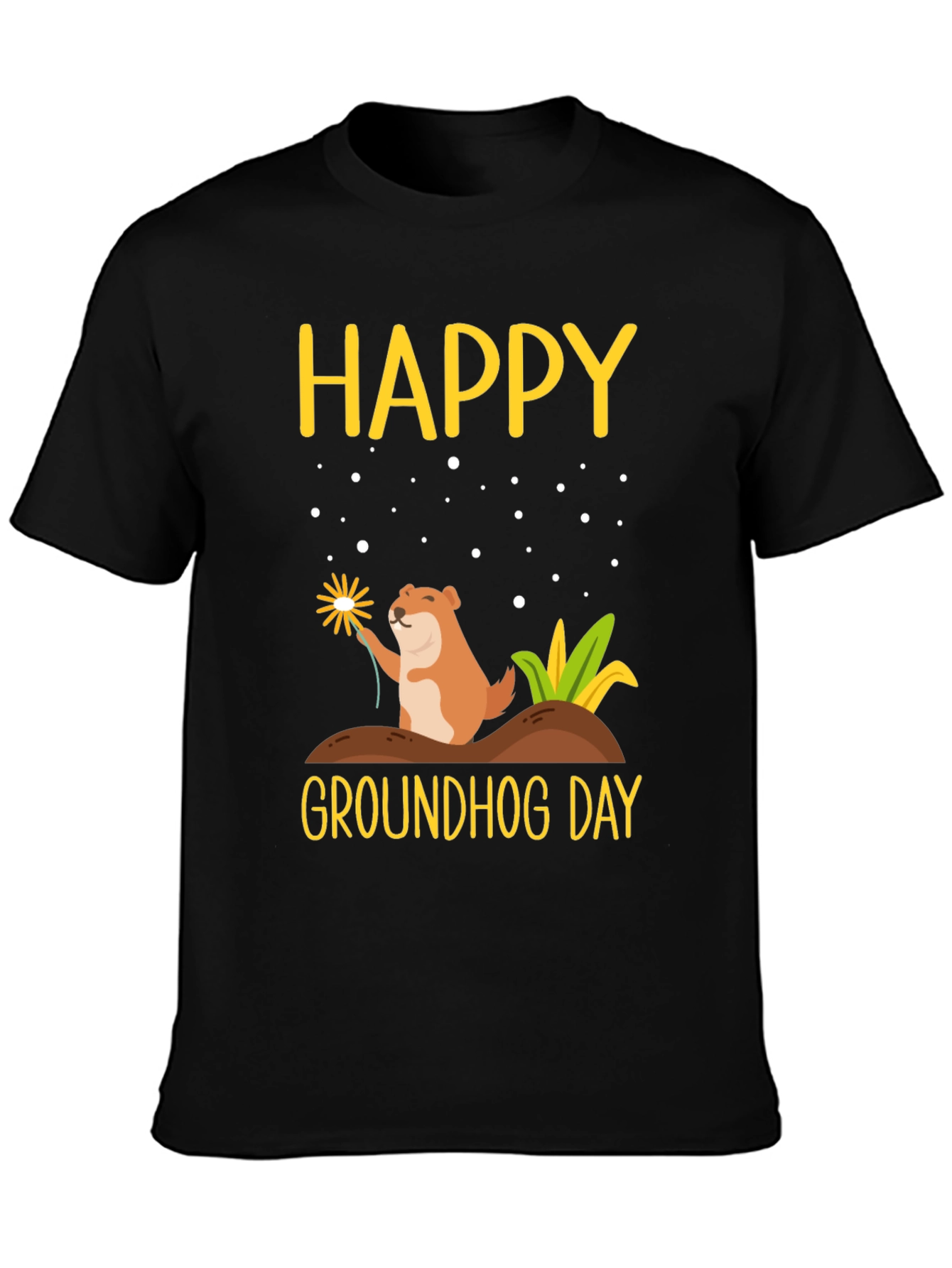 Happy Groundhog Day Graphic Tee