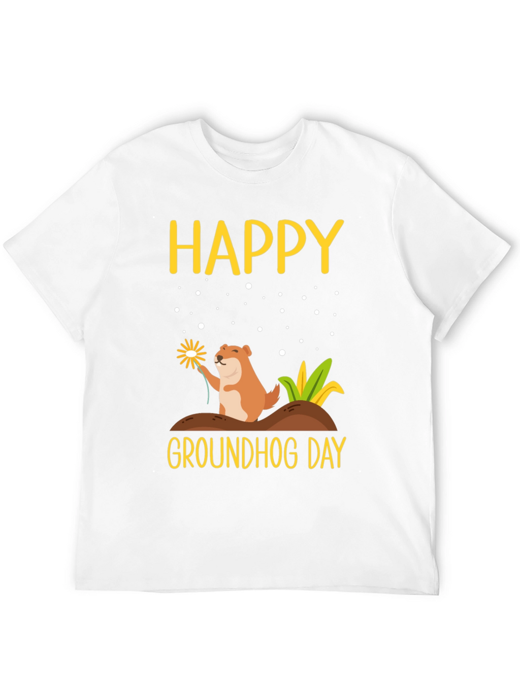 Happy Groundhog Day Graphic Tee
