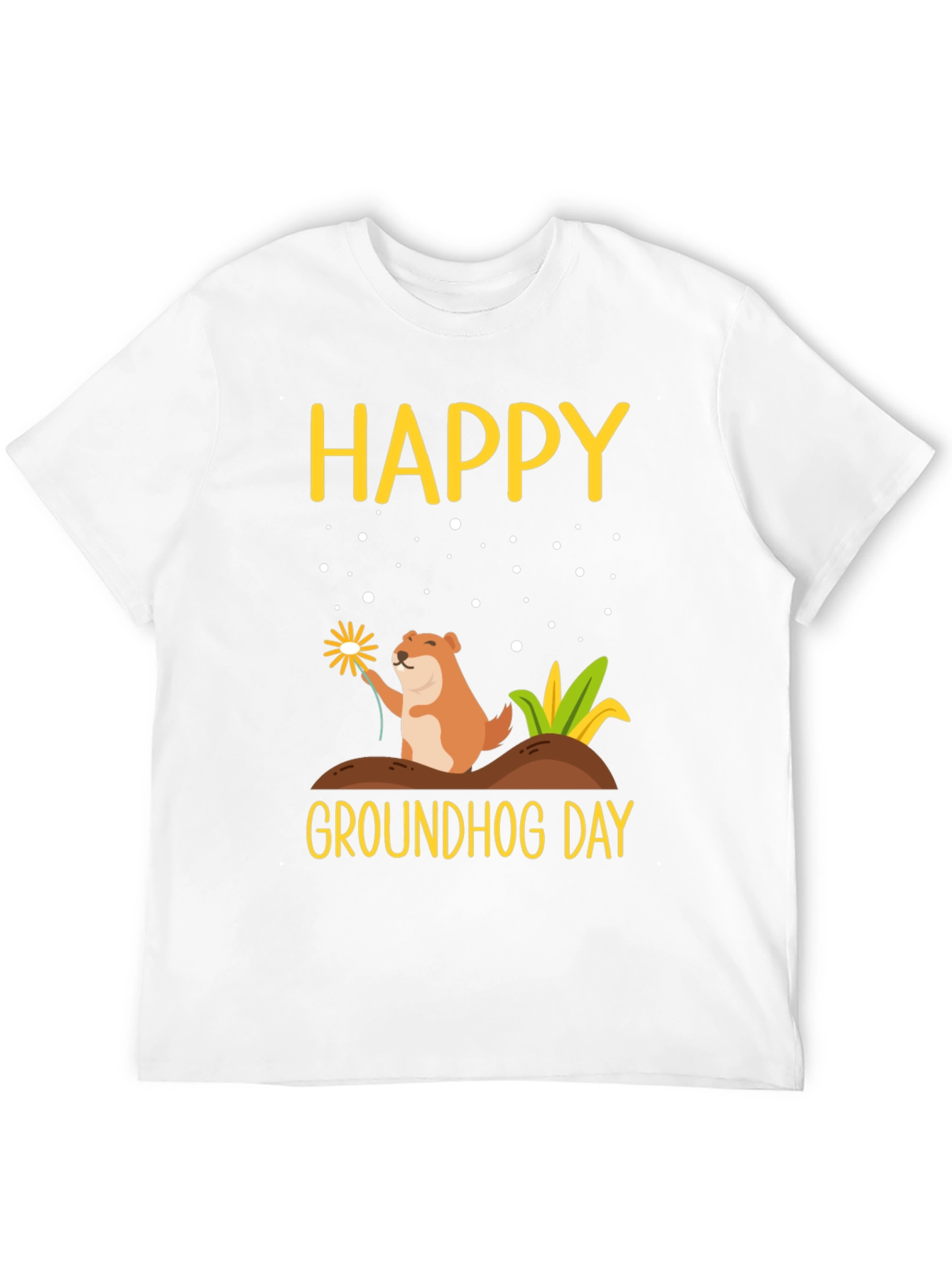 Happy Groundhog Day Graphic Tee