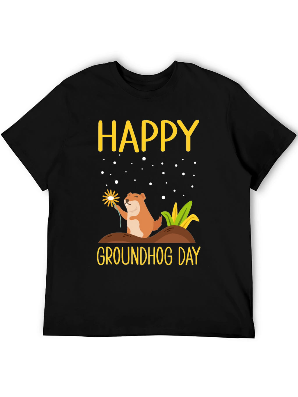 Happy Groundhog Day Graphic Tee